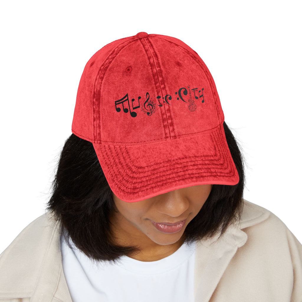 "Music City Heritage" Vintage Twill Cap