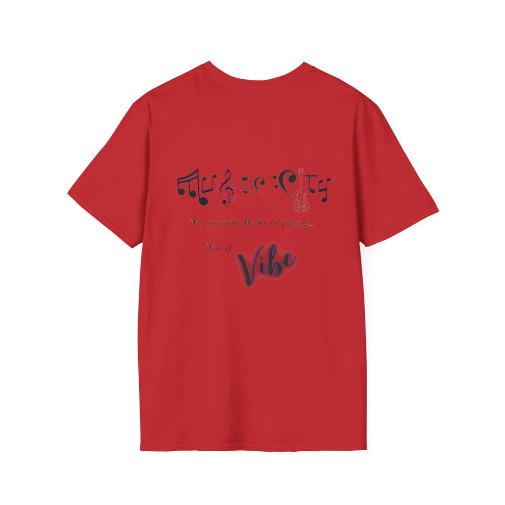 "Music City© Vibe" Unisex Double-Sided Tee