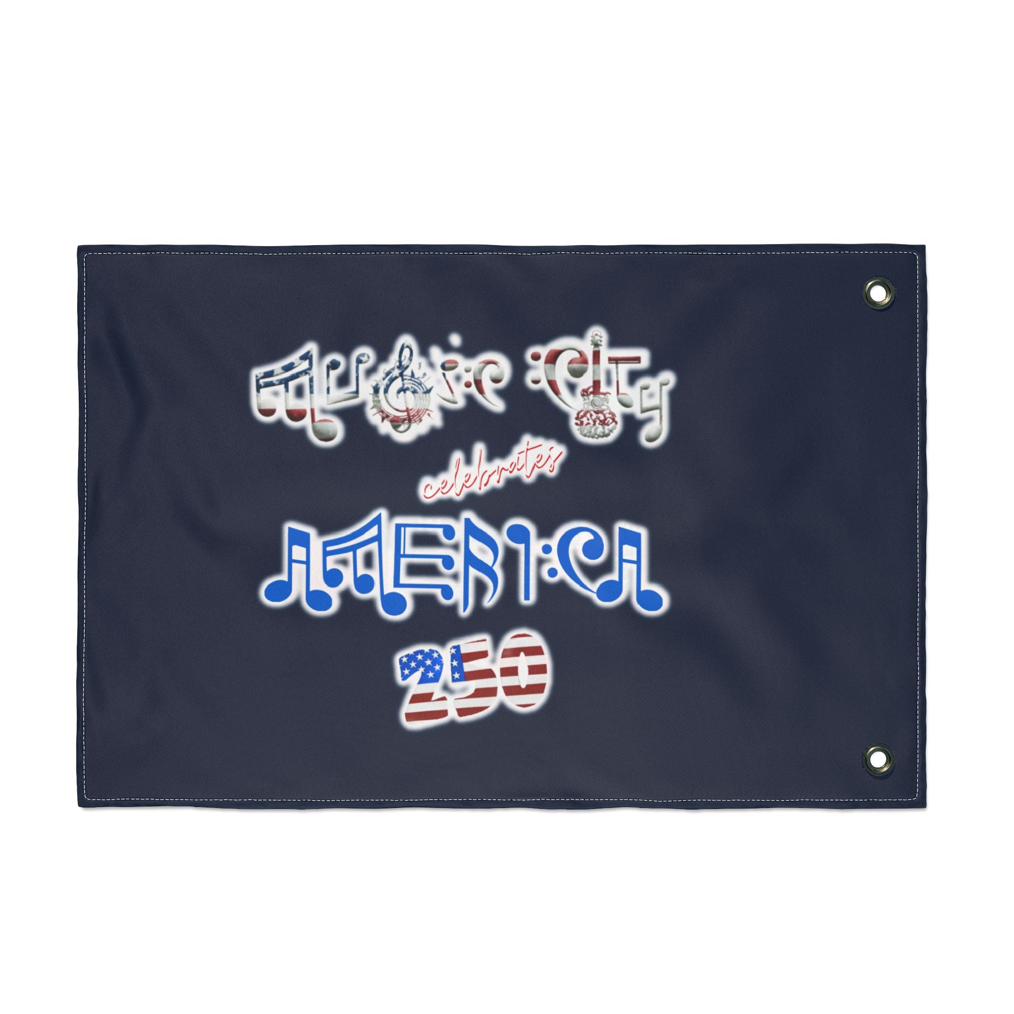 "Music City© Celebrates America 250" Commemorative Double Sided Flag