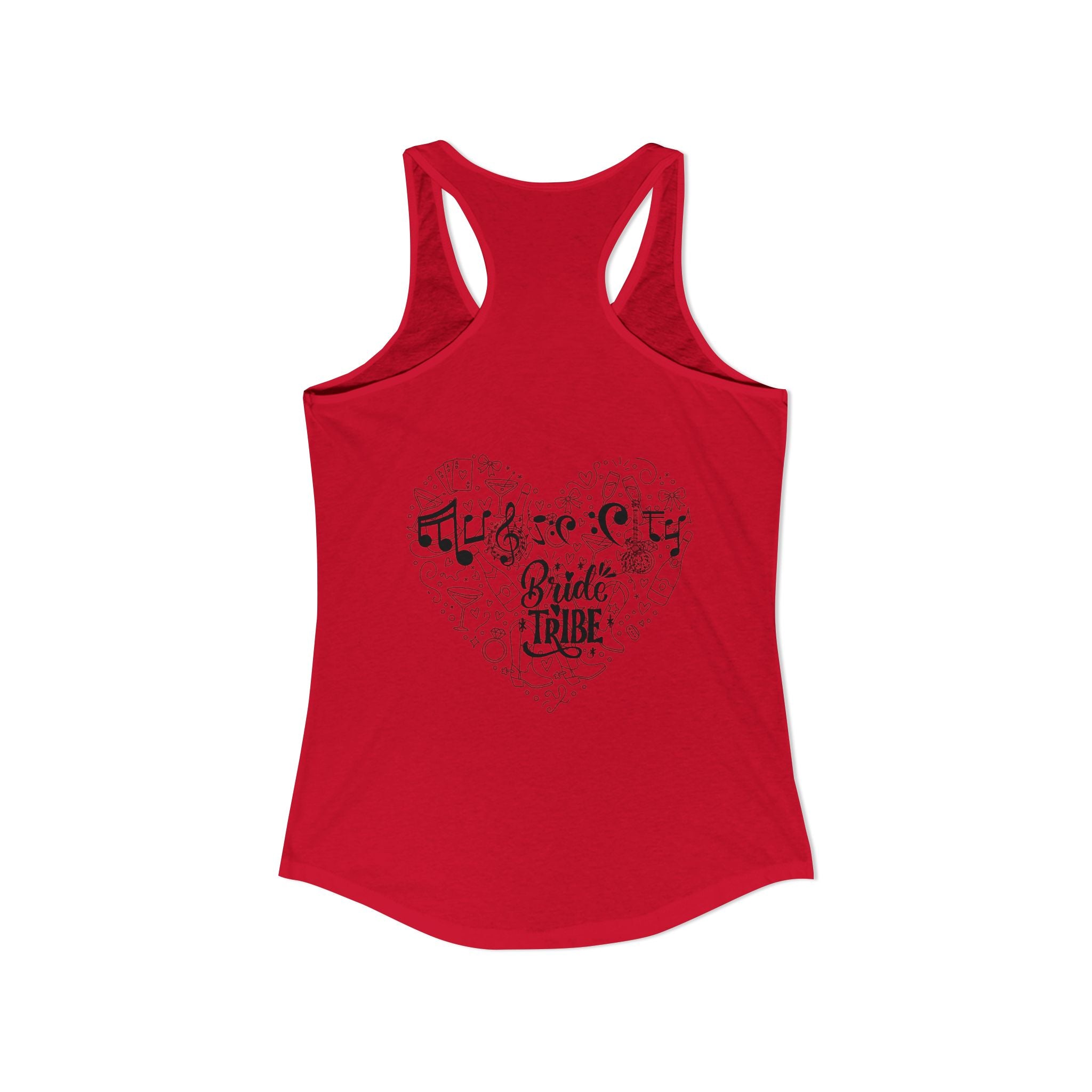 Personalized "Music City Bride Tribe Nash Bach" Racerback Tank - Bachelorette Weekend Wear