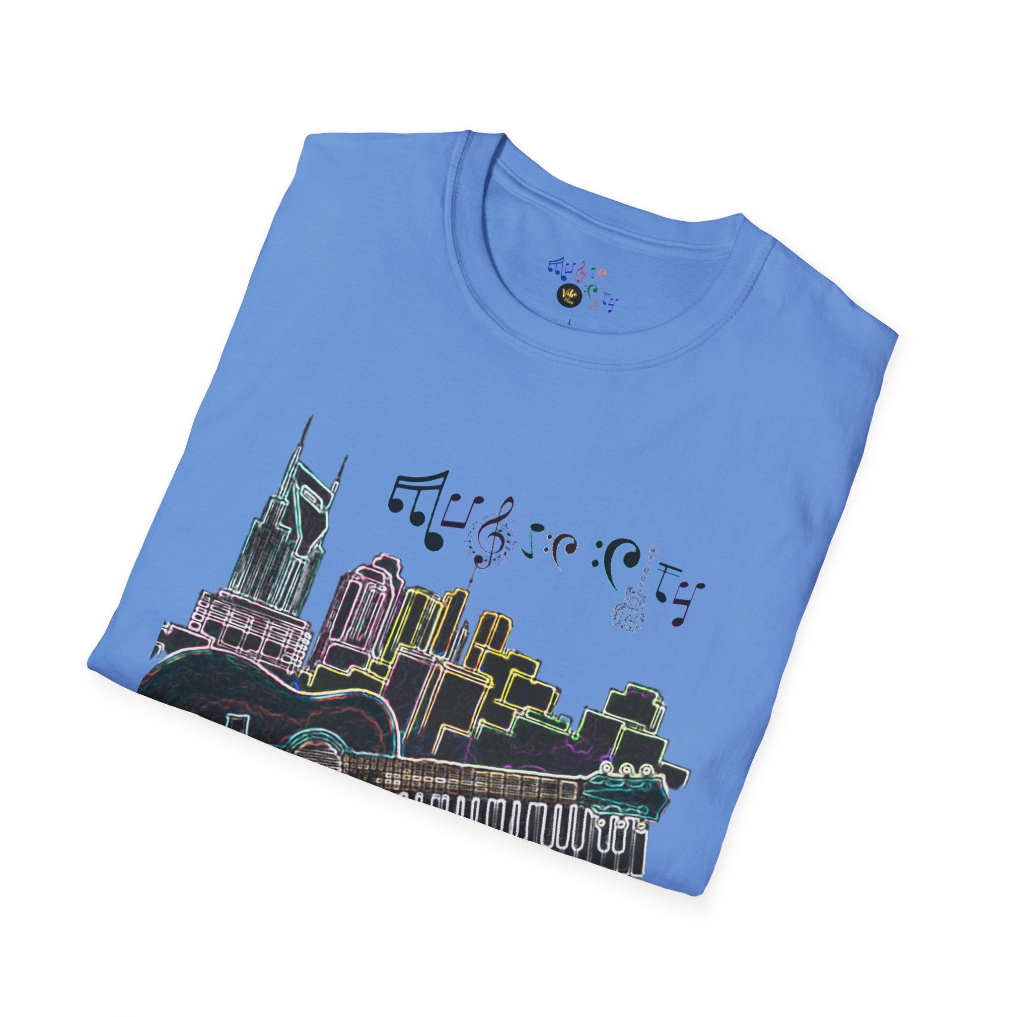 "Music City© Vibe" Unisex Double-Sided Tee