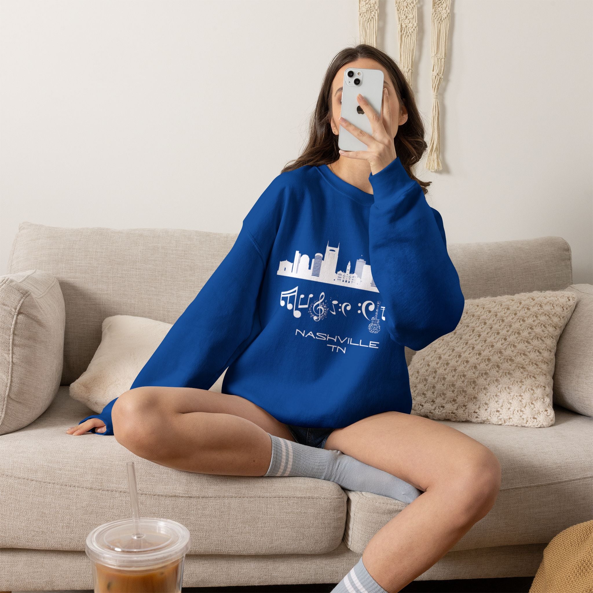 "Music City© Heritage" Embroidered Sweatshirt