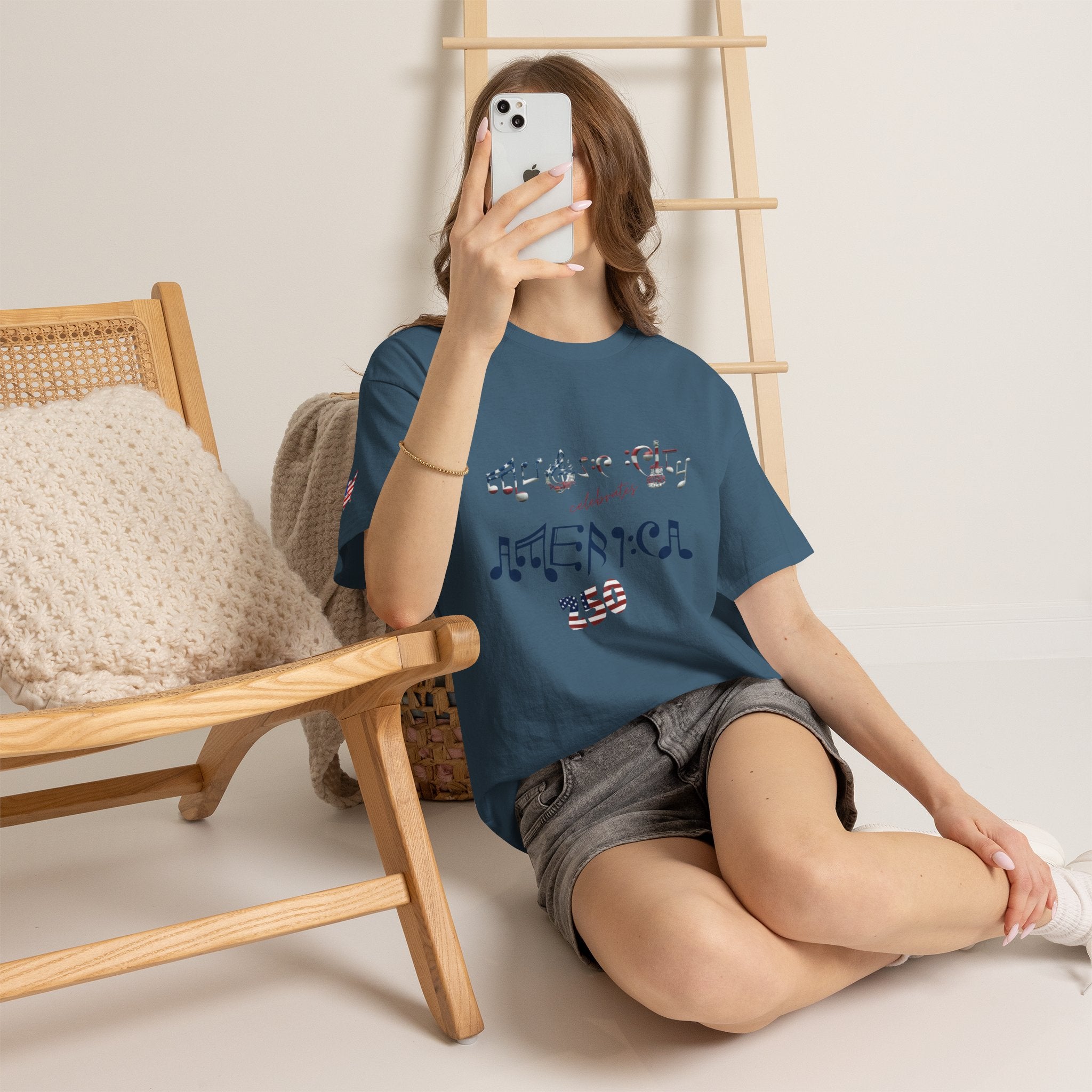 "Music City© Celebrates America 250" Commemorative Ladies Tee