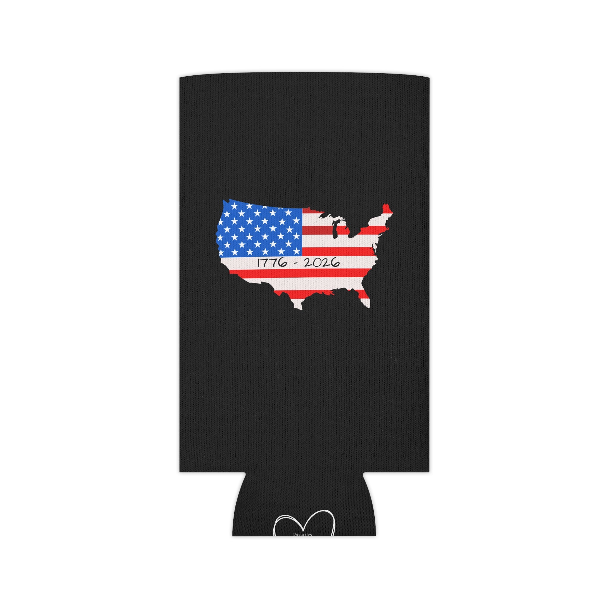 "Union Wrap" America 250 & USA Map Commemorative Can Cooler