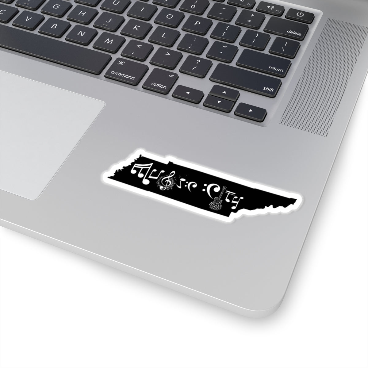 "Music City© Tennessee" Silhouette Kiss-Cut Sticker