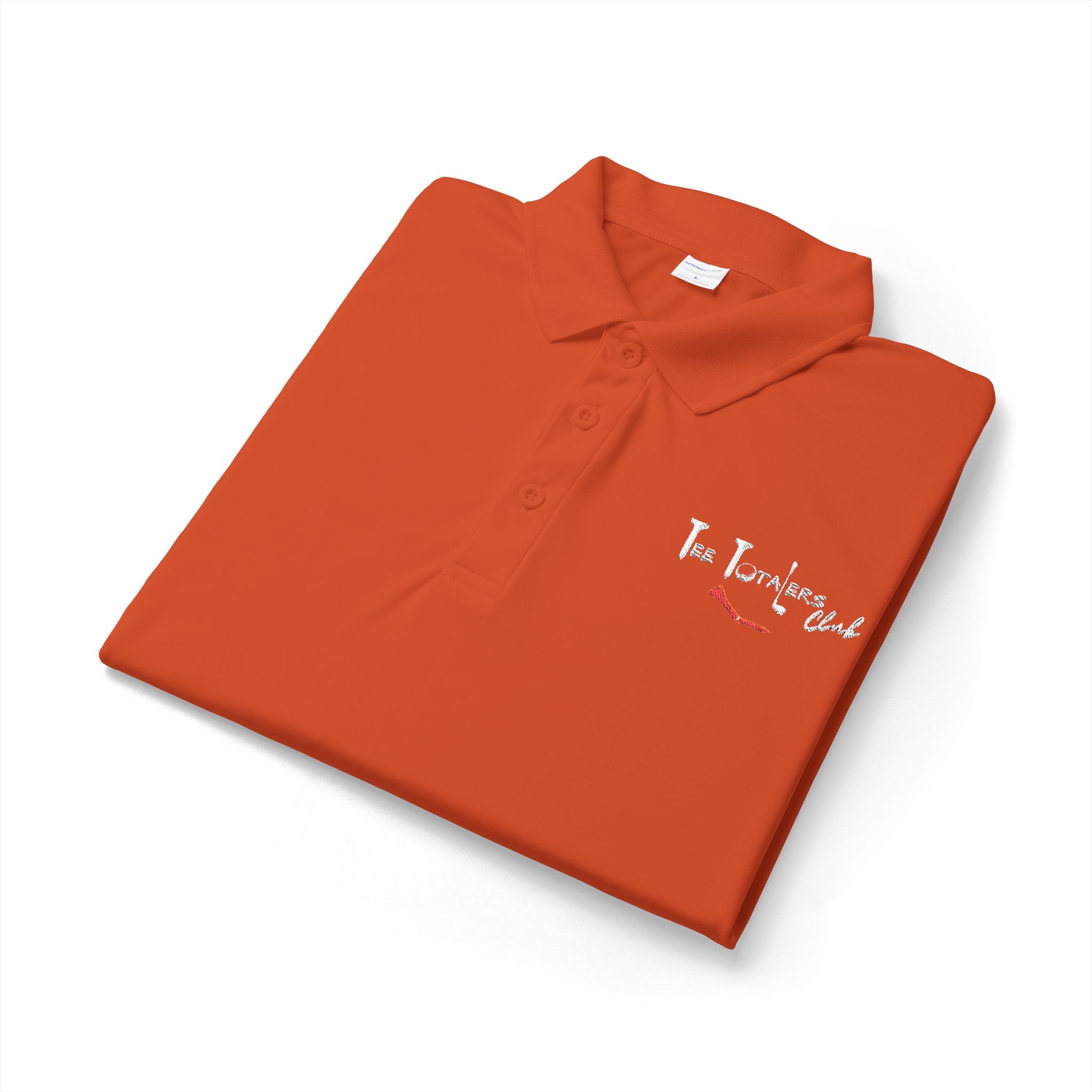 The "Tee Totalers Club" Embroidered Performance Polo