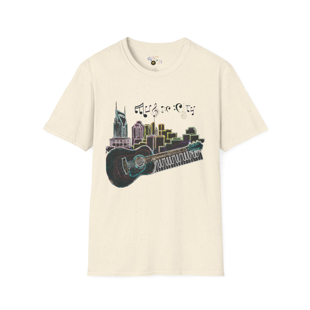 "Music City© Vibe" Unisex Double-Sided Tee