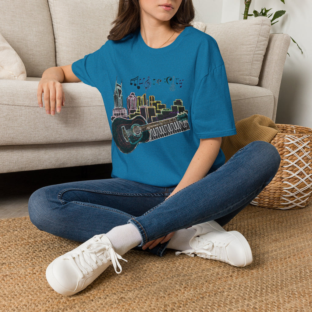 "Music City© Vibe" Unisex Double-Sided Tee
