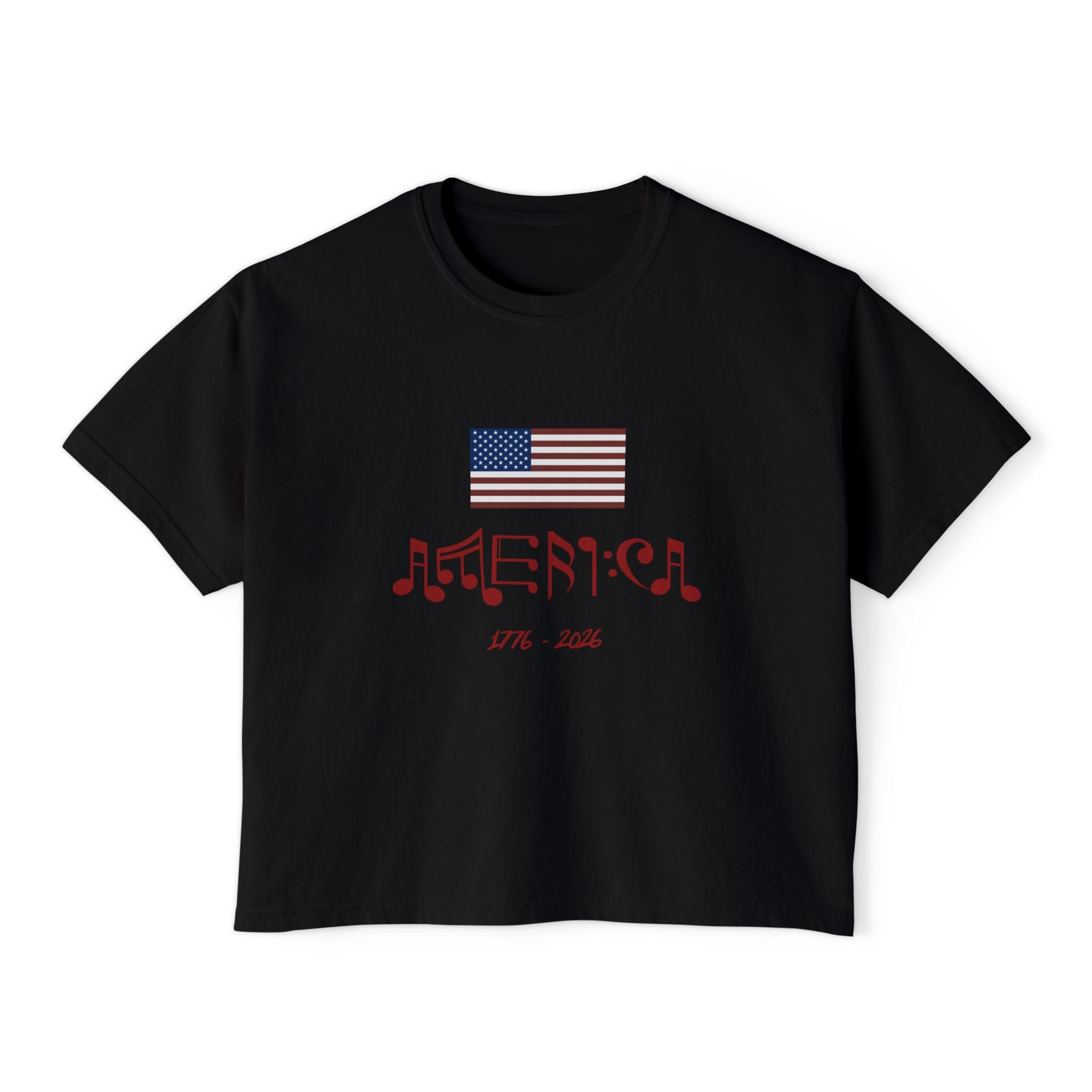 "Classic American Cadence" Boxy Ladies Tee