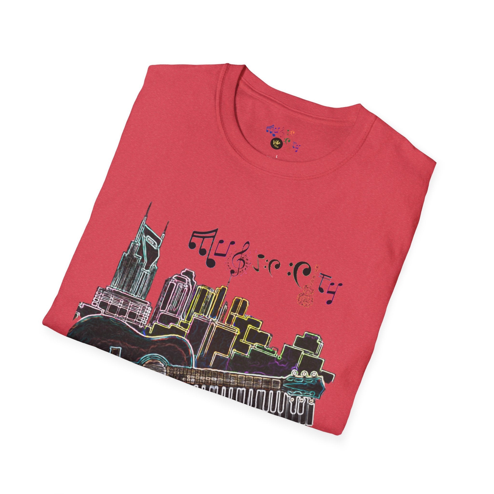 "Music City© Vibe" Unisex Double-Sided Tee