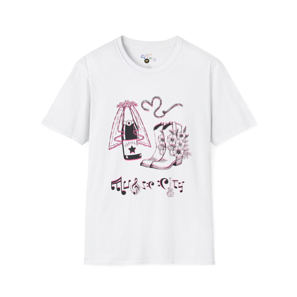 "Music City© Bride Tribe: Timeless Traditions" Tee  — Cute Bridal Illustration