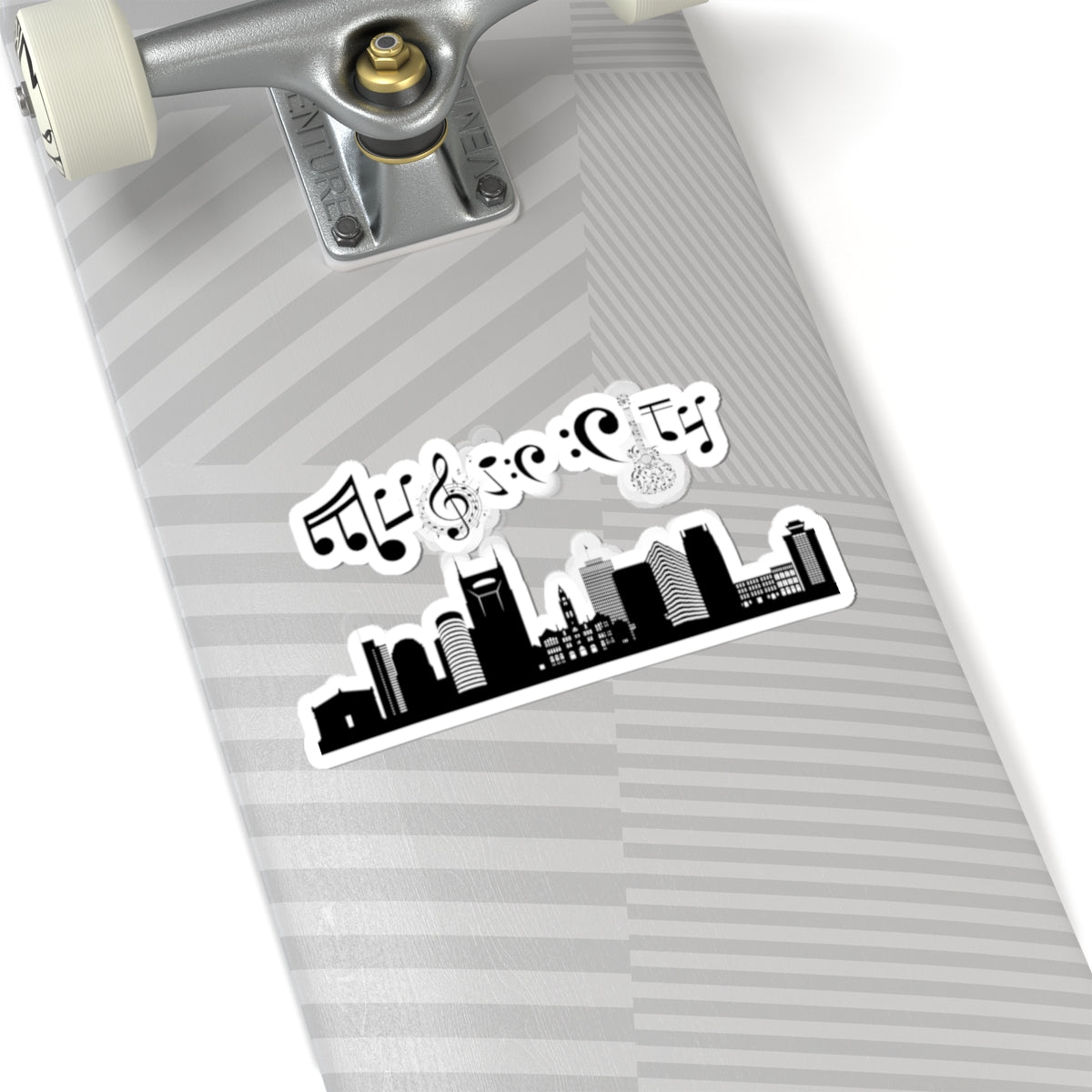 "Music City© Skyline” Kiss-Cut Sticker