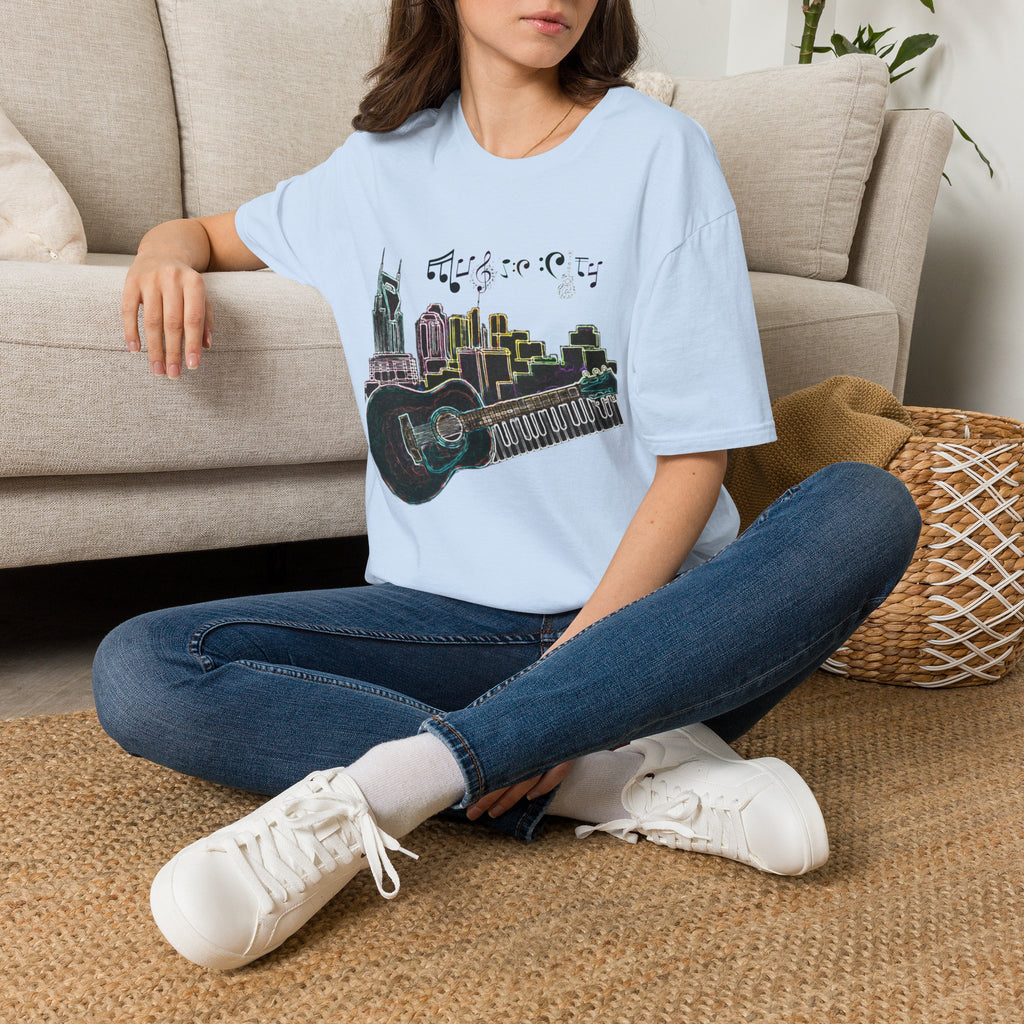 "Music City© Vibe" Unisex Double-Sided Tee