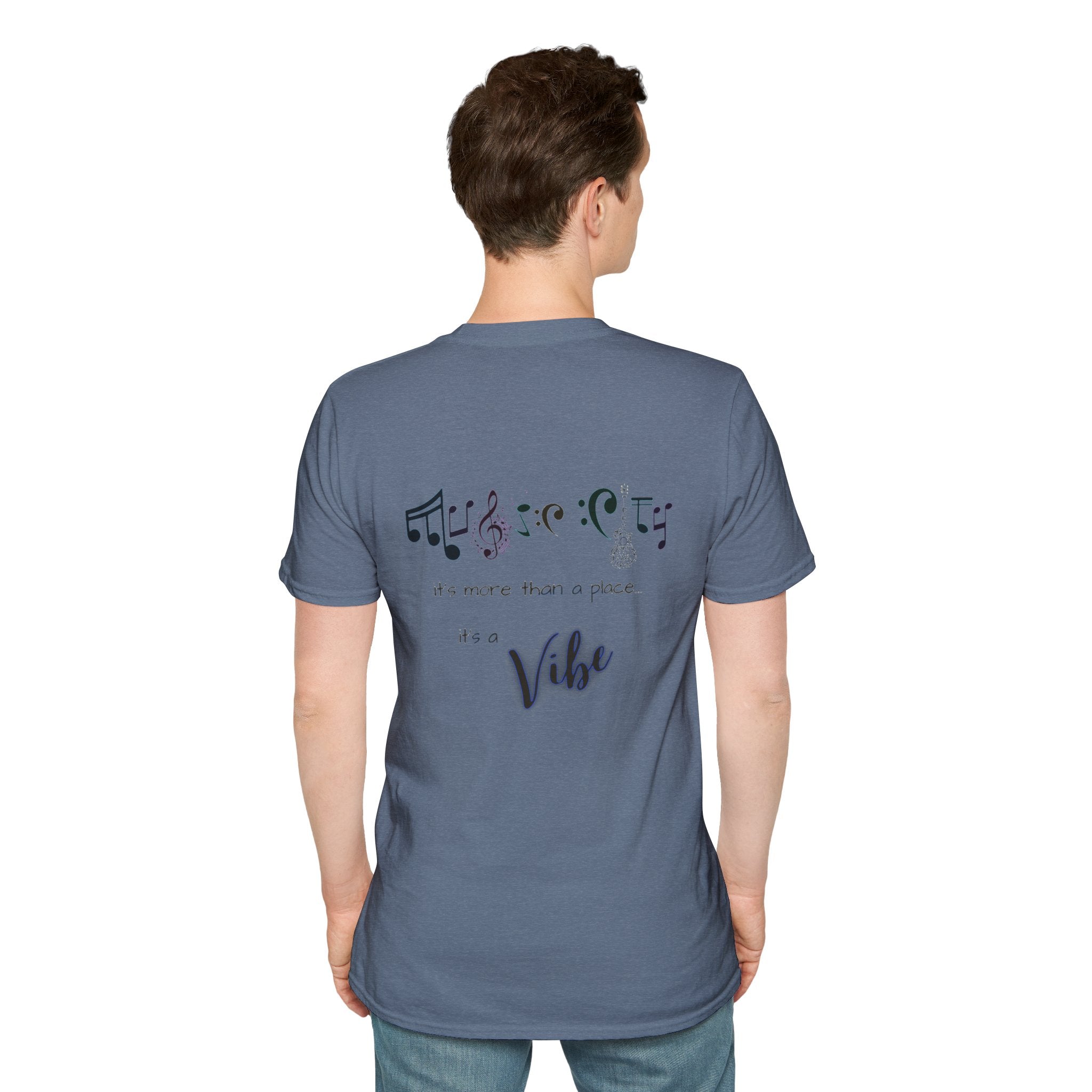 "Music City© Vibe" Unisex Double-Sided Tee