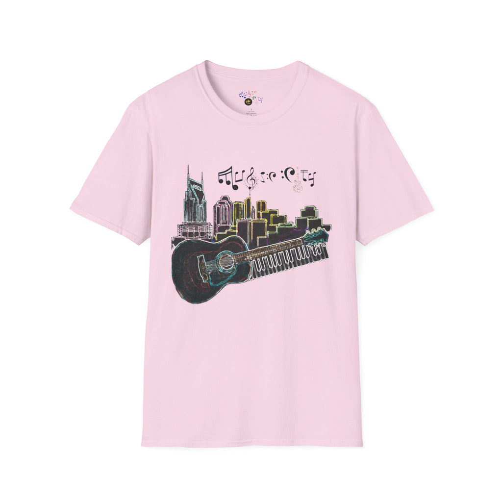 "Music City© Vibe" Unisex Double-Sided Tee