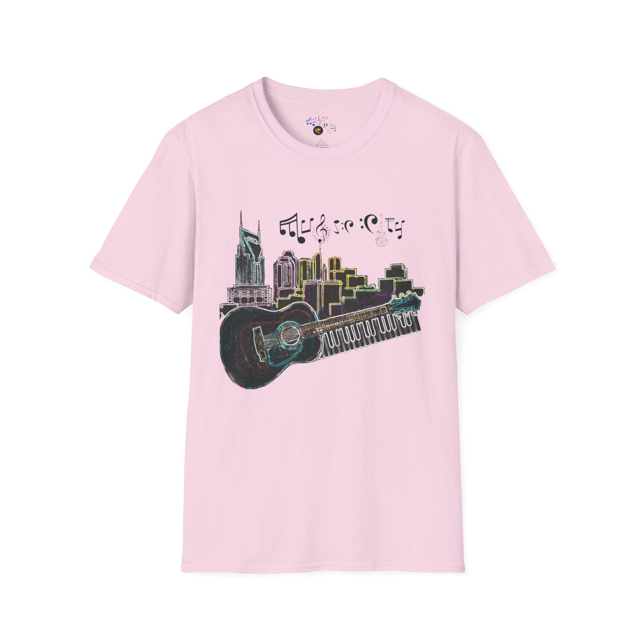 "Music City© Vibe" Unisex Double-Sided Tee