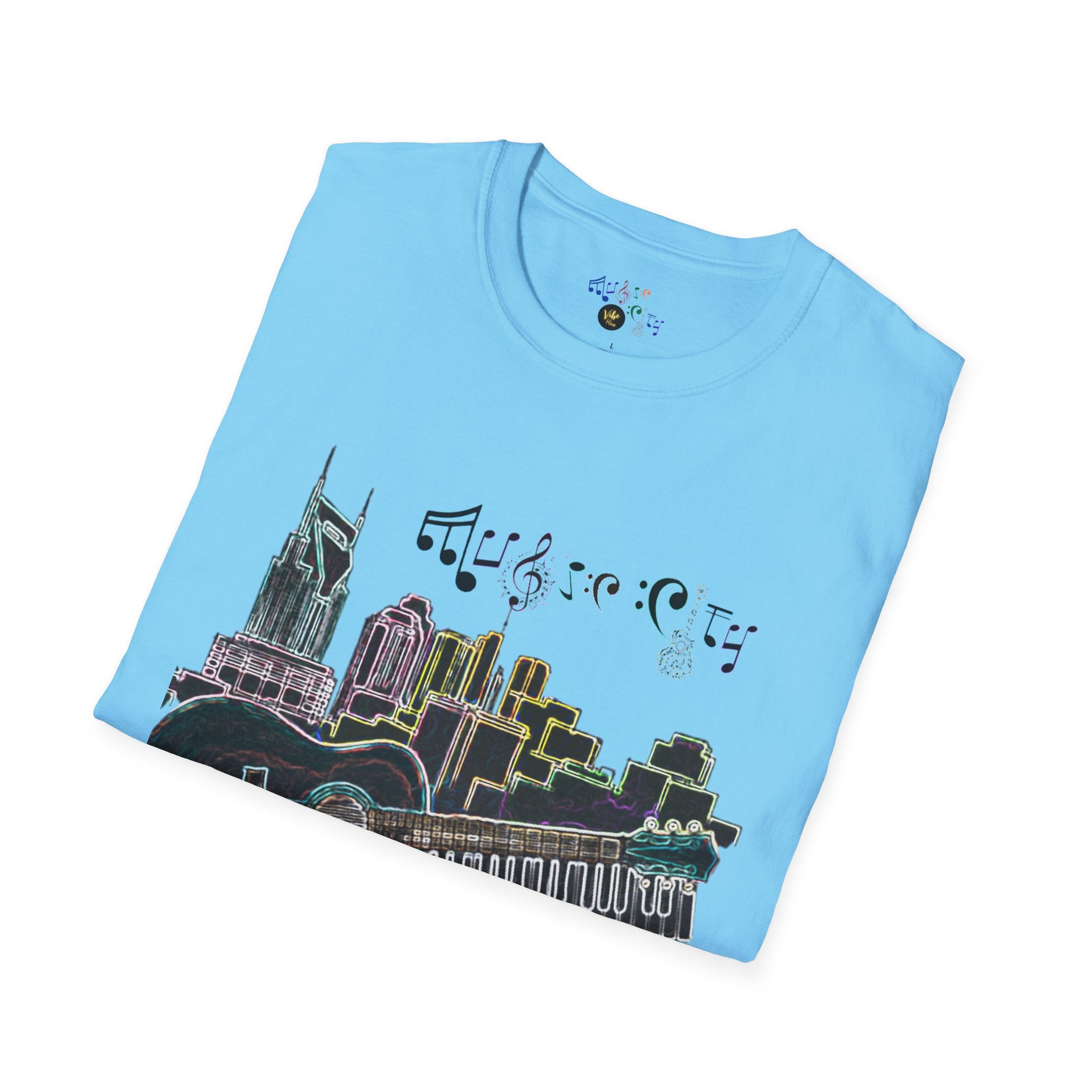 "Music City© Vibe" Unisex Double-Sided Tee