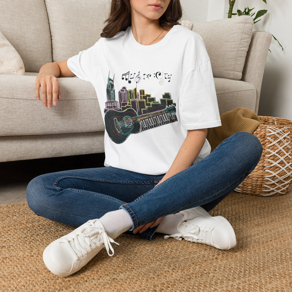 "Music City© Vibe" Unisex Double-Sided Tee