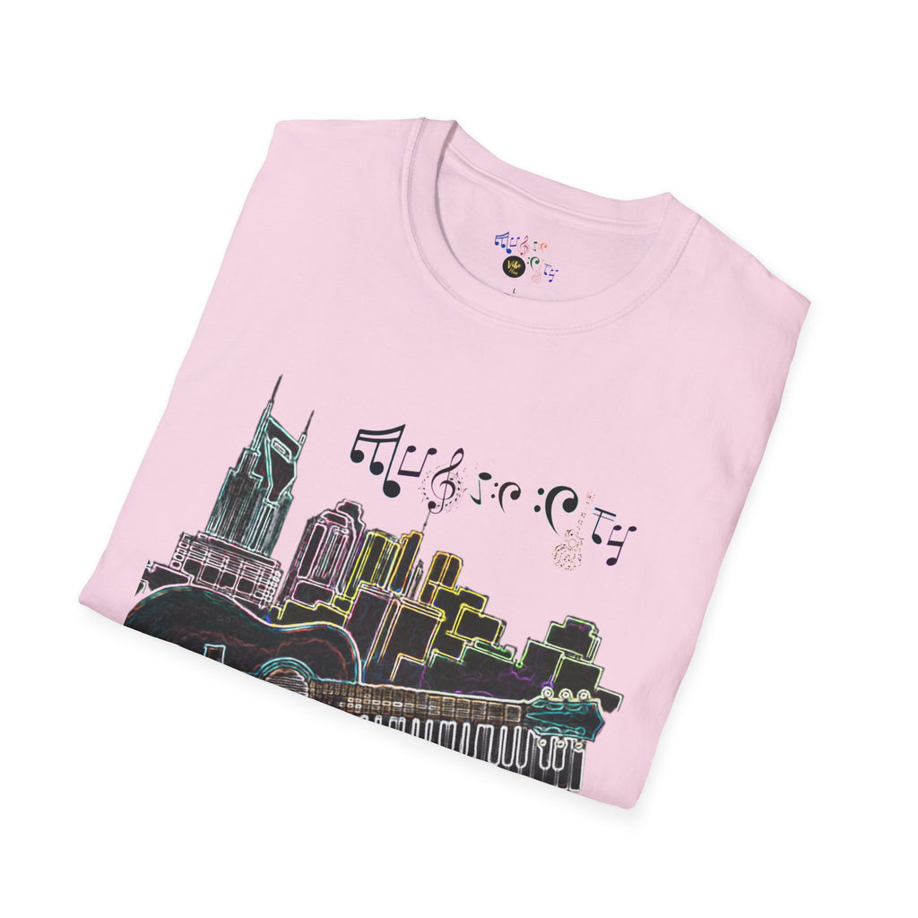 "Music City© Vibe" Unisex Double-Sided Tee
