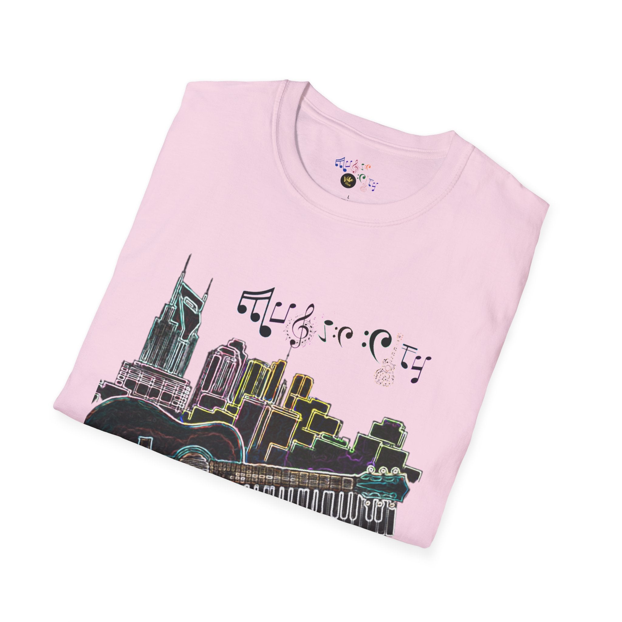 "Music City© Vibe" Unisex Double-Sided Tee