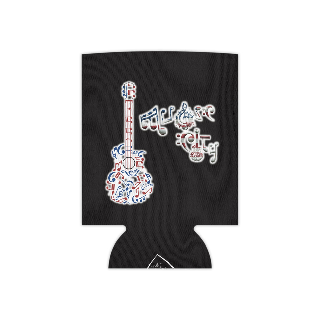 ""America 250 & Patriotic Music City© Guitar" Commemorative Can Cooler