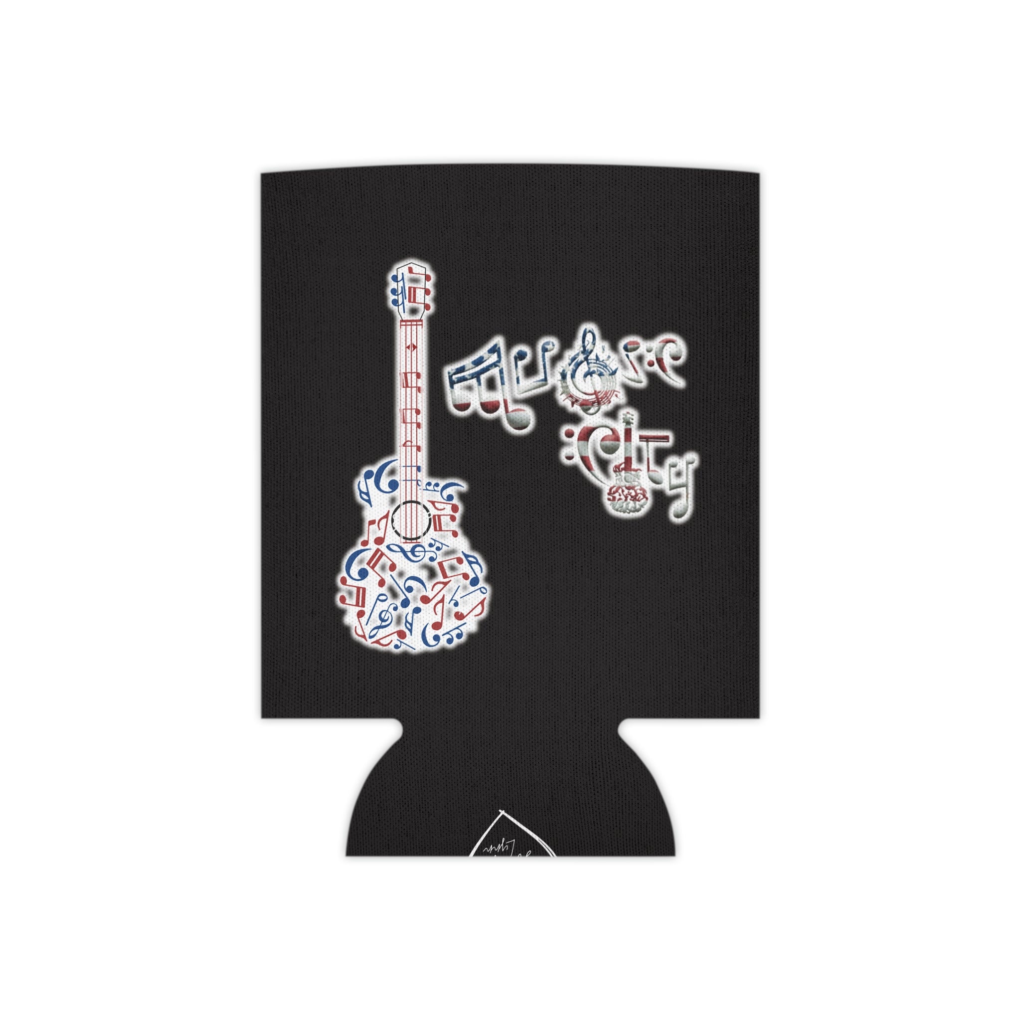 ""America 250 & Patriotic Music City© Guitar" Commemorative Can Cooler