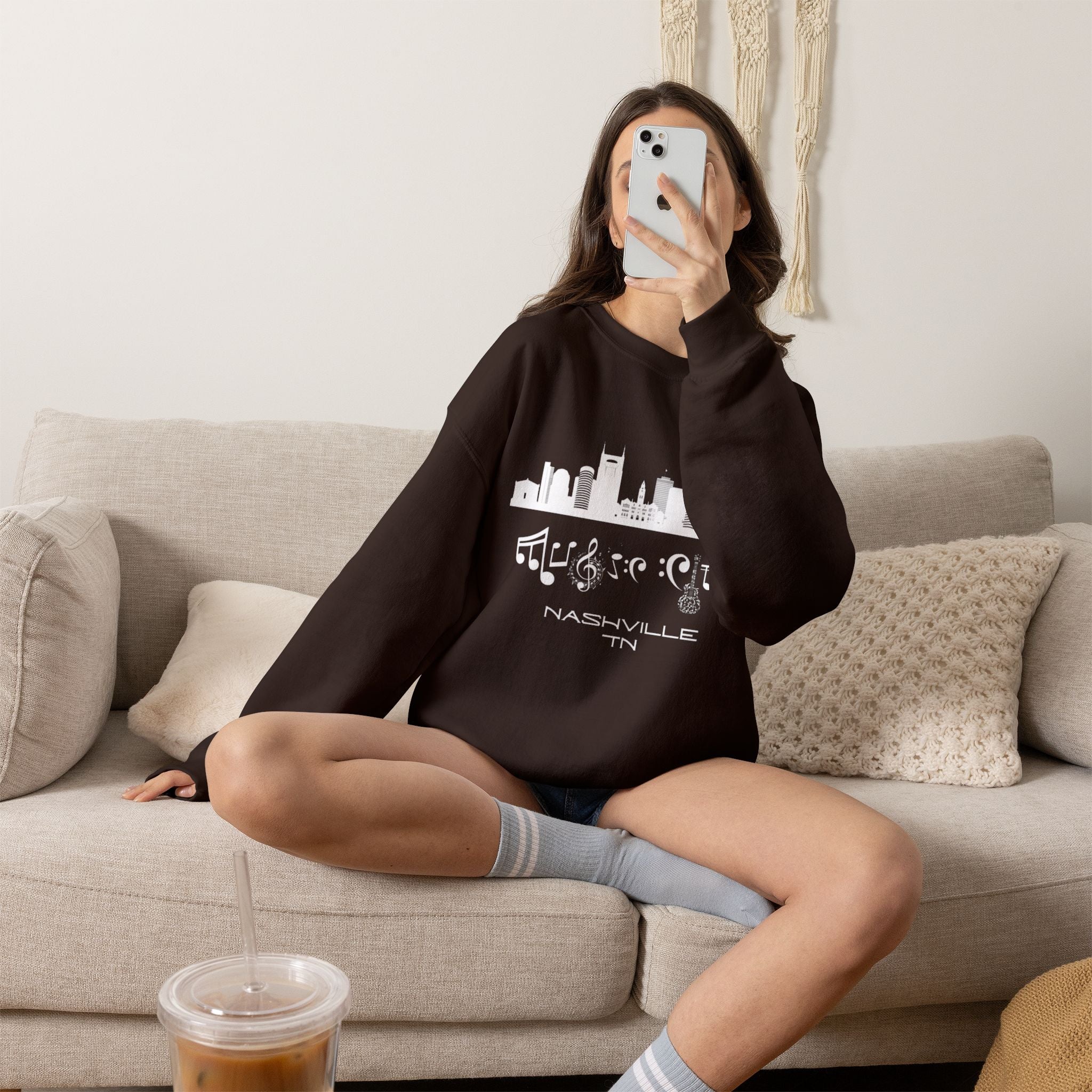 "Music City© Heritage" Embroidered Sweatshirt