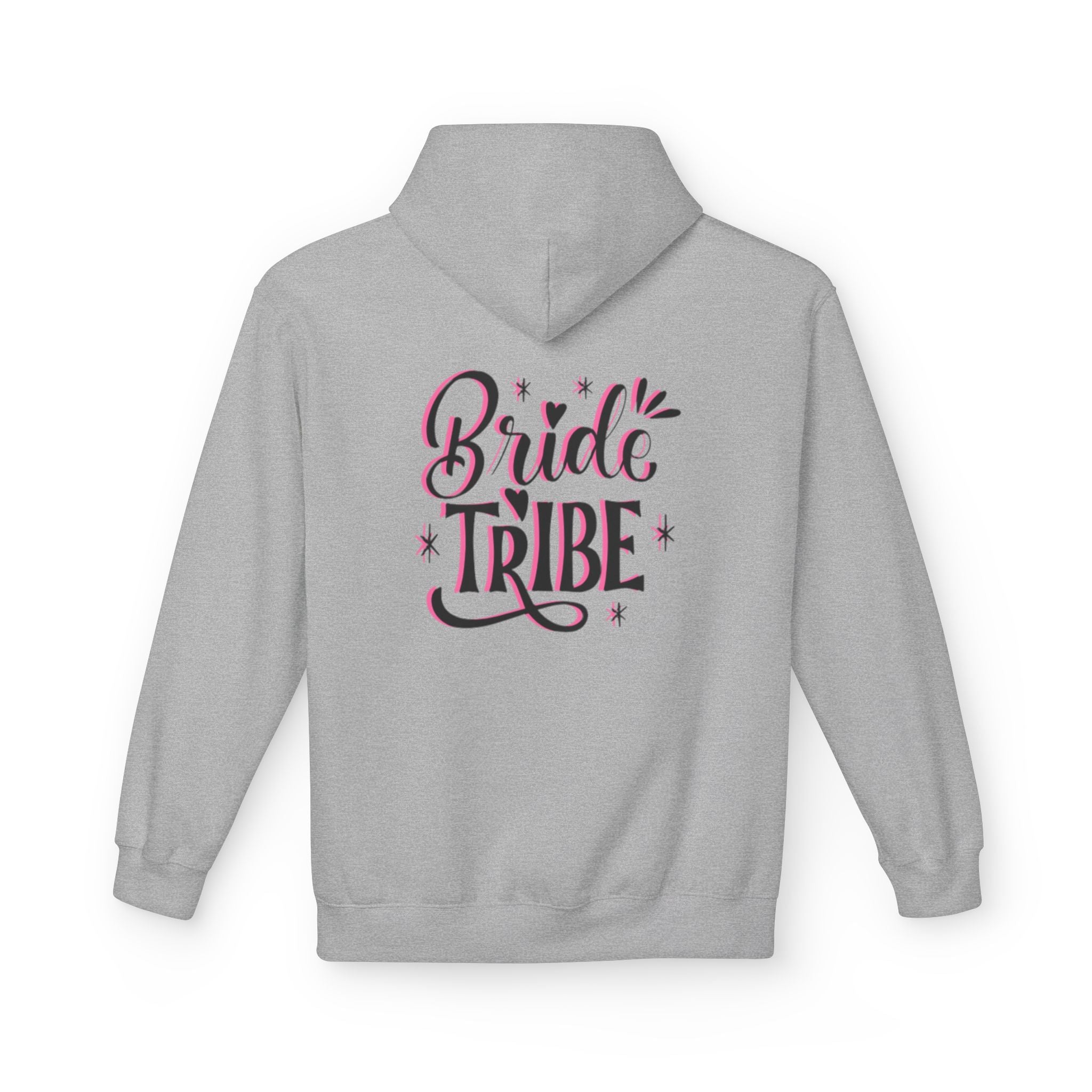 "Bride Tribe" Midweight Fleece Hoodie — Bachelorette Party Pullover