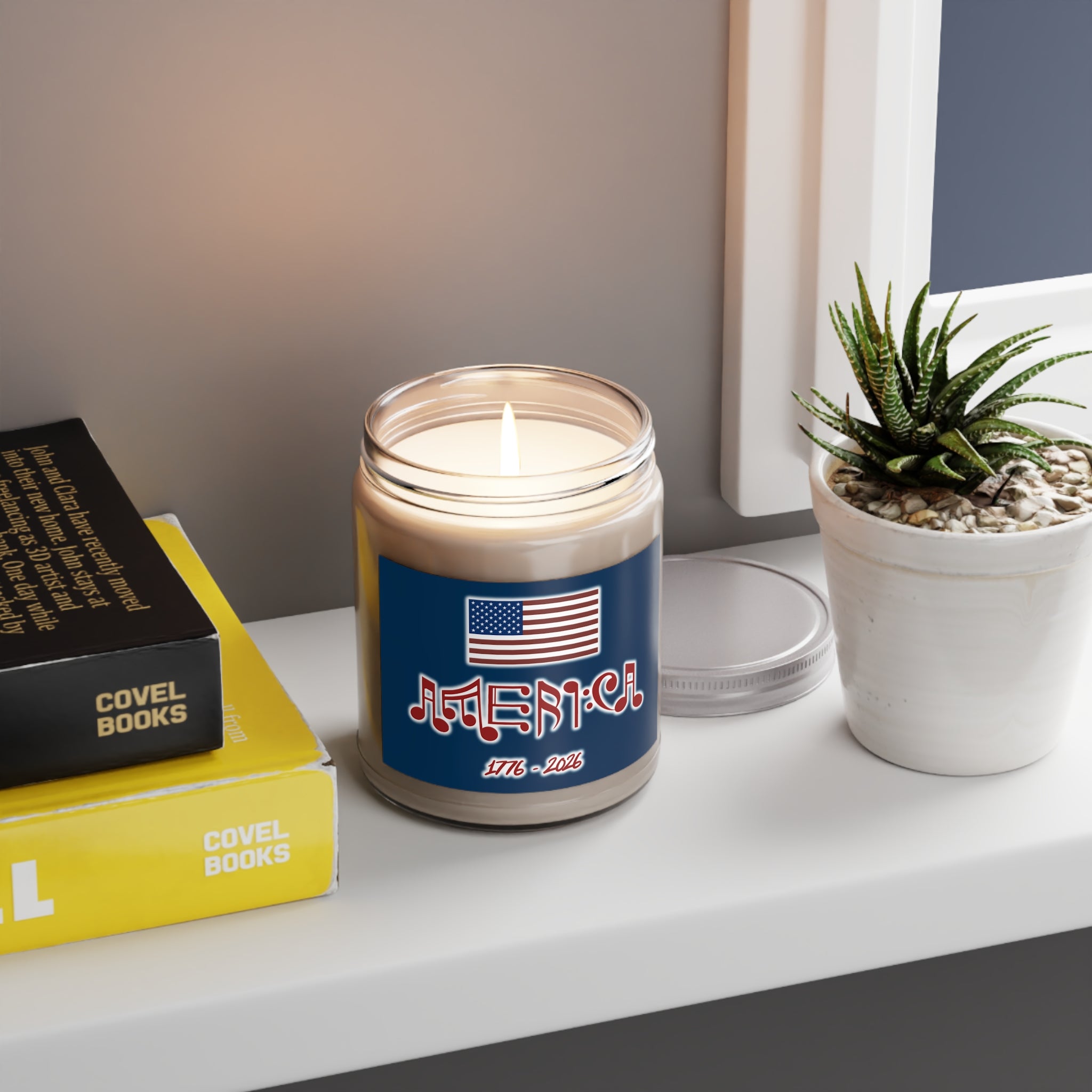 "America 1776-2026" Commemorative Blue Label Soy Candle
