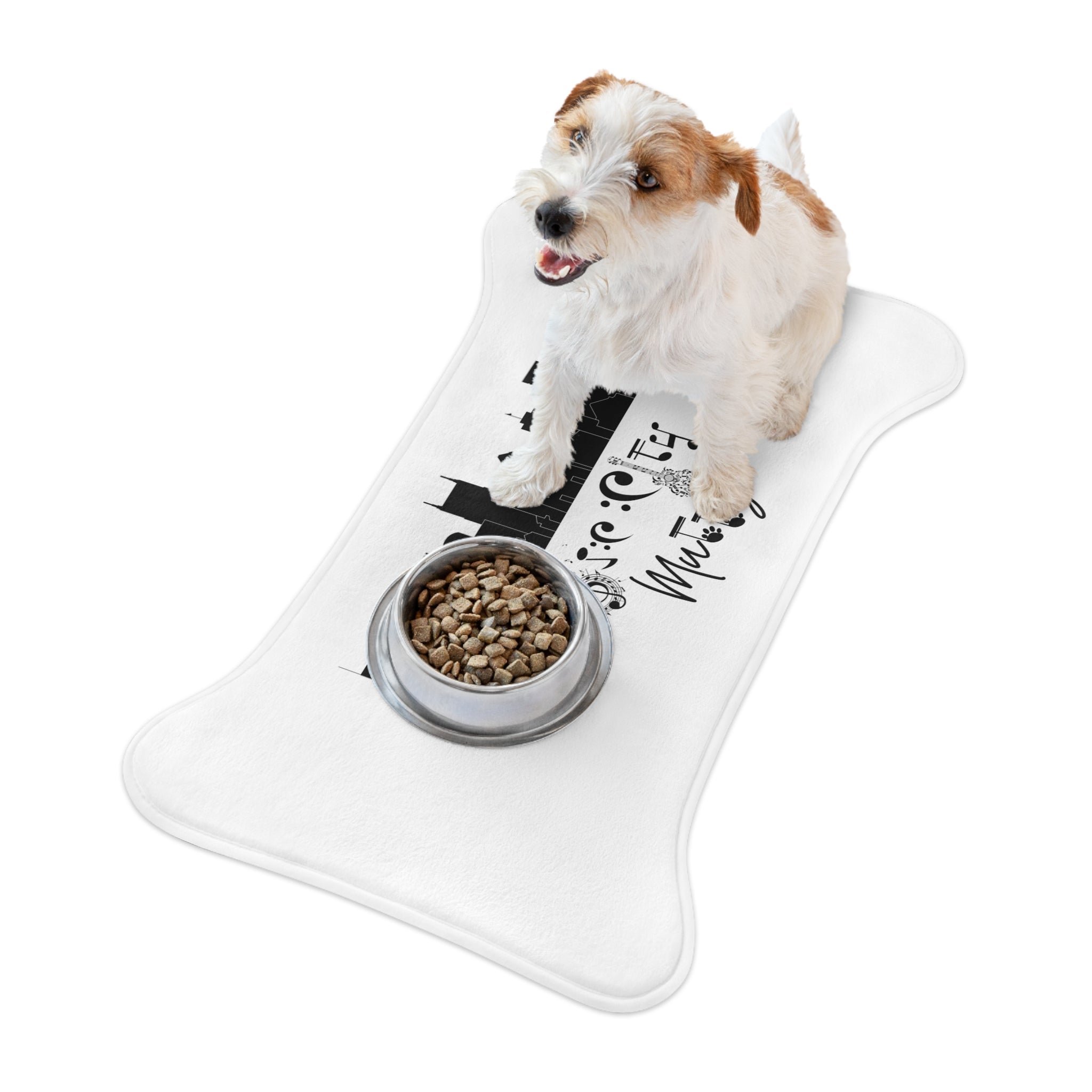 "Music City© Muttz" Bone-Shape Memory Foam Pet Mat