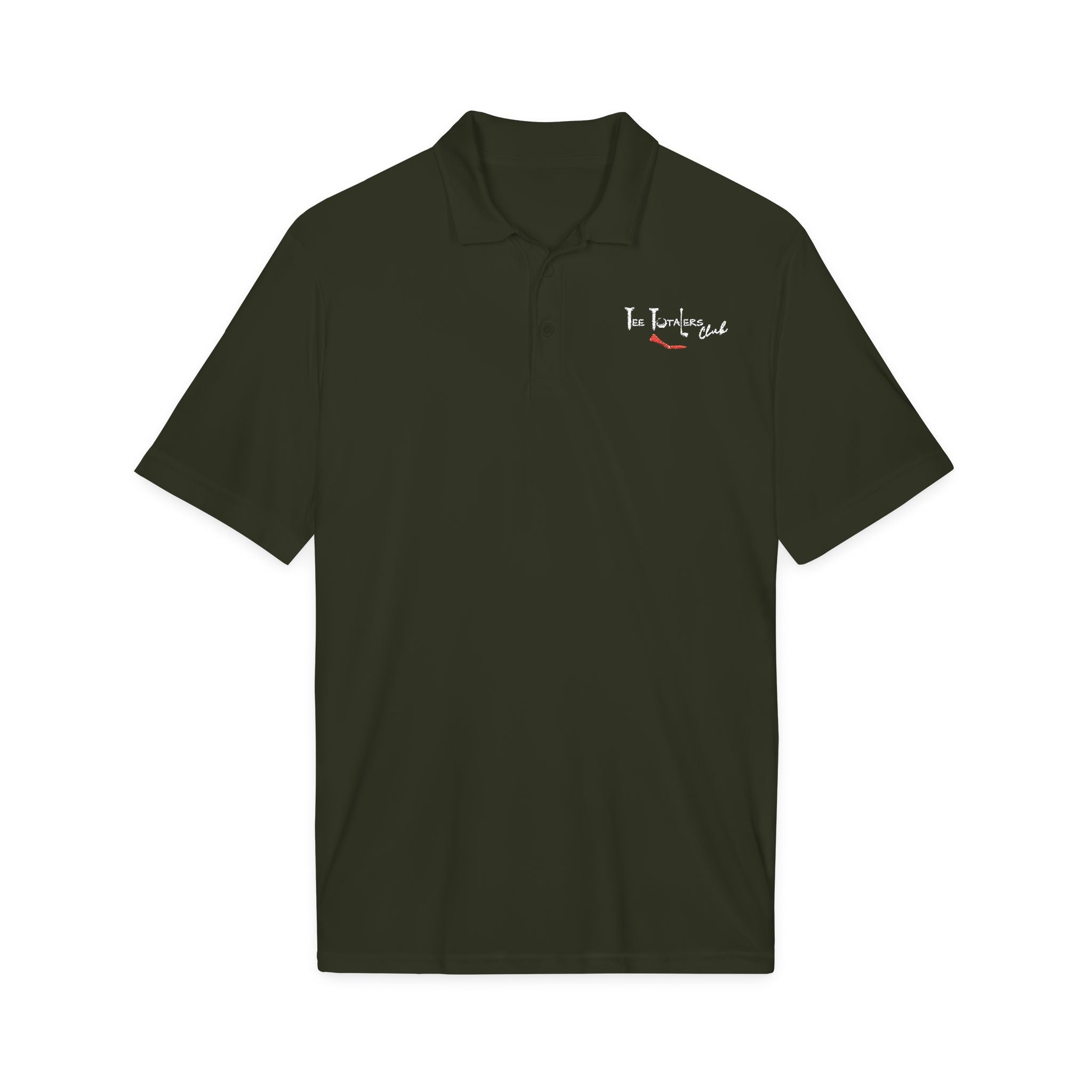 The "Tee Totalers Club" Embroidered Performance Polo