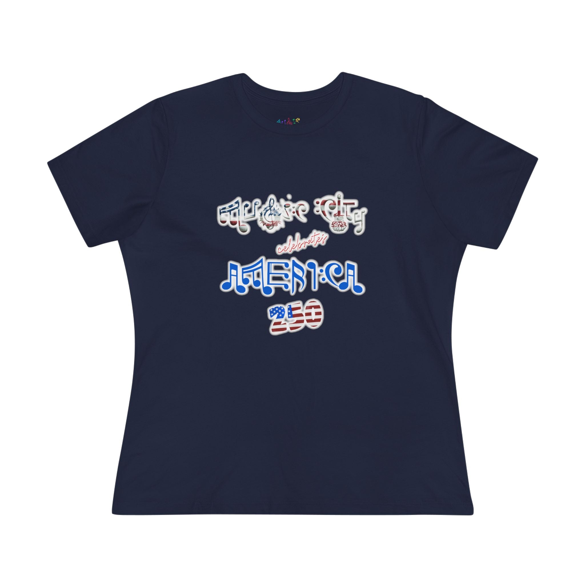 "Music City© Celebrates America 250" Commemorative Ladies Tee