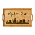 "Music City© Skyline Serenade" Music City© Bamboo Serving Tray