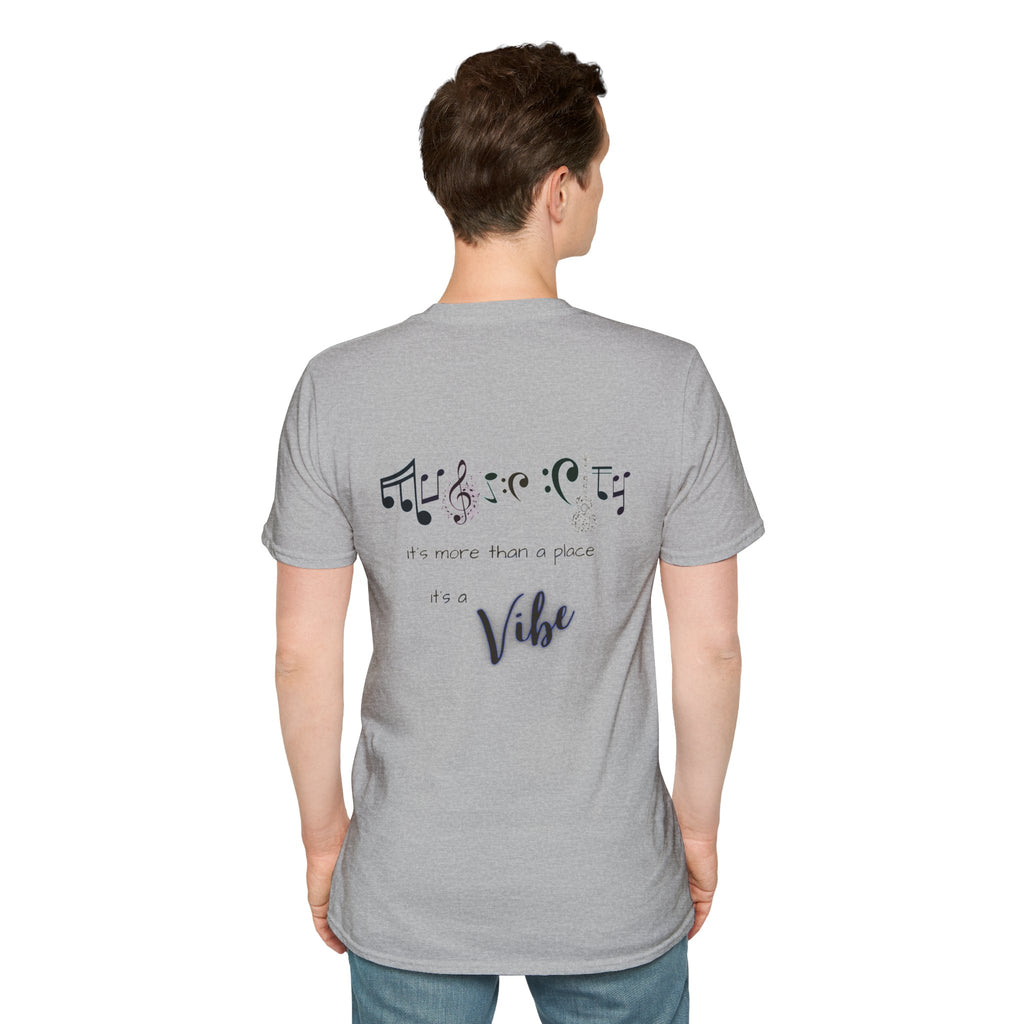 "Music City© Vibe" Unisex Double-Sided Tee