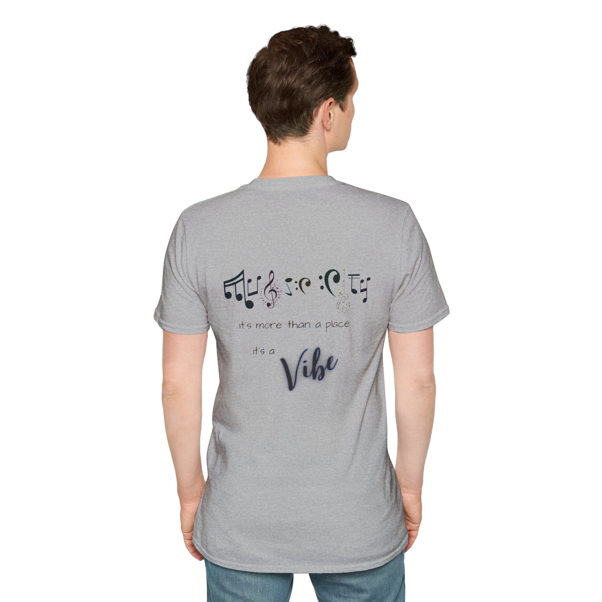 "Music City© Vibe" Unisex Double-Sided Tee