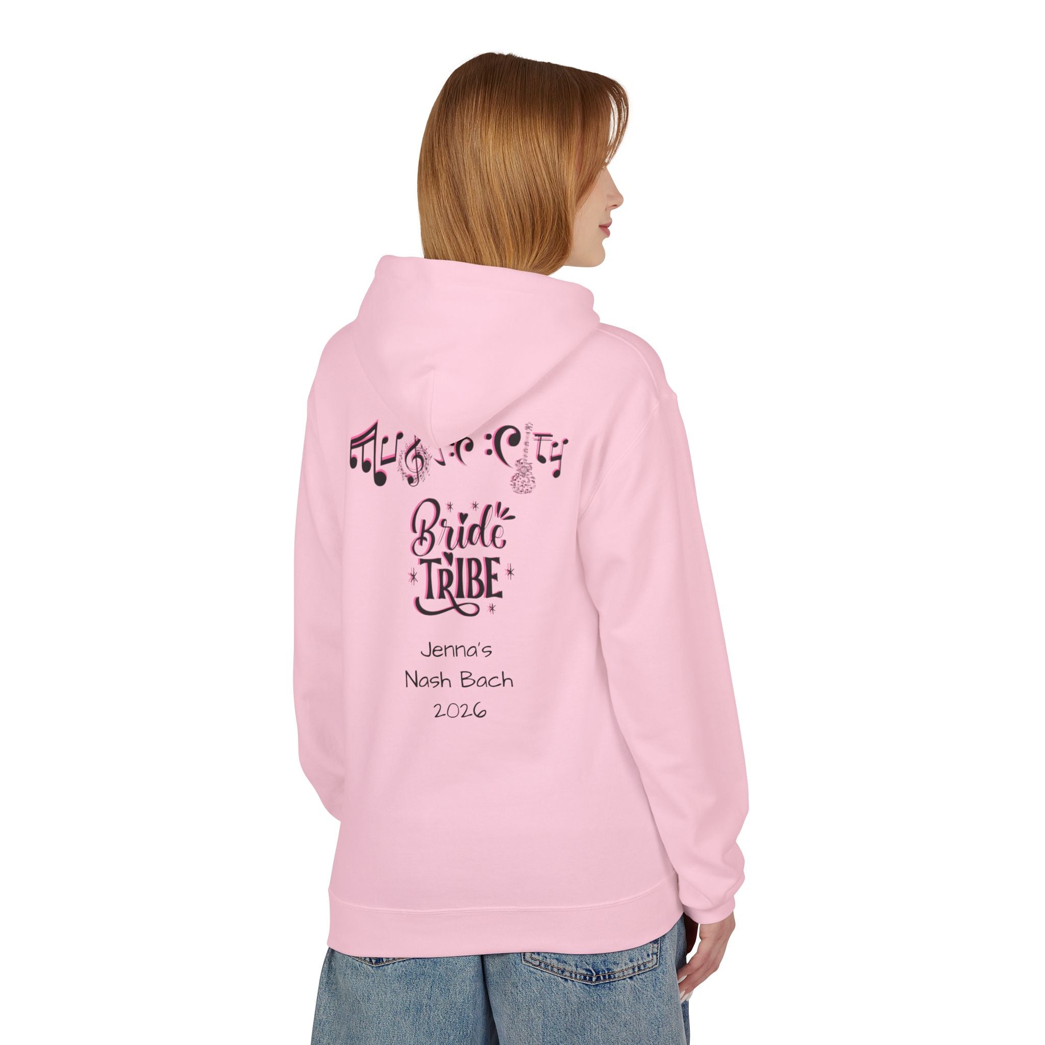 Personalized "Music City Bride Tribe: Last Rodeo" Hoodie — Bachelorette Party Pullover