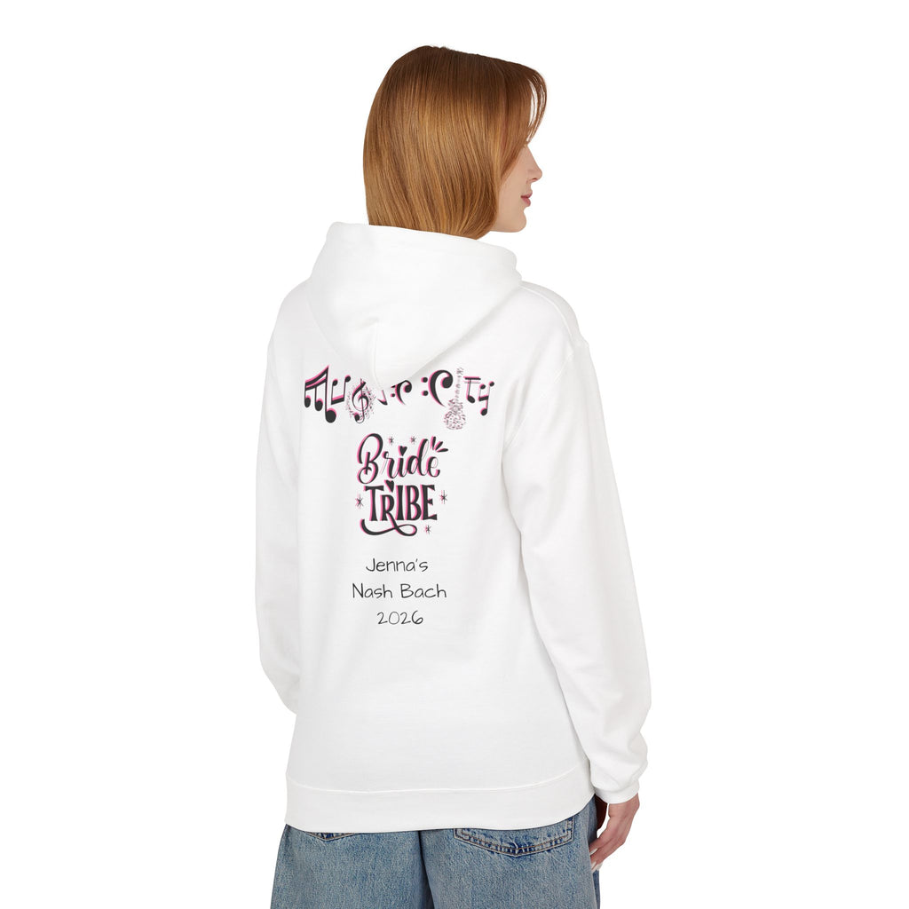 Personalized "Music City Bride Tribe: Last Rodeo" Hoodie — Bachelorette Party Pullover