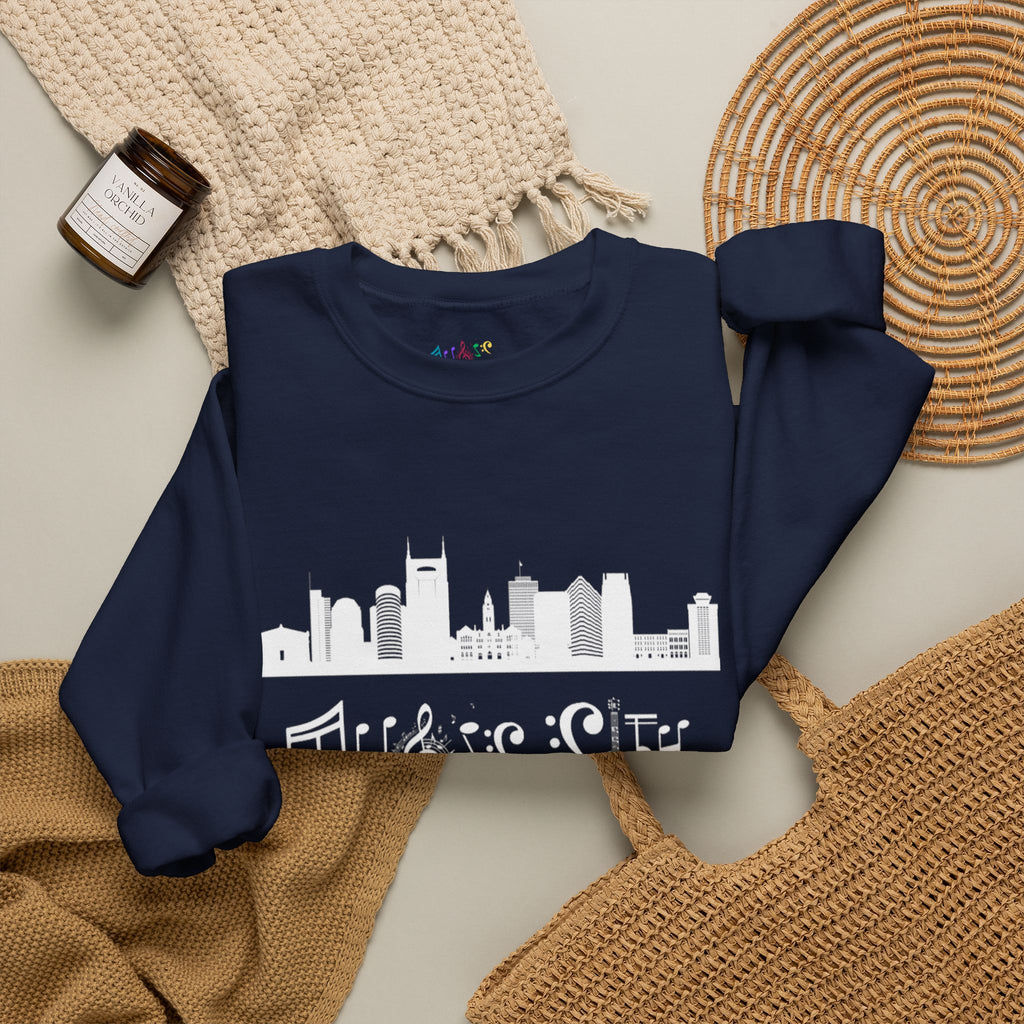 "Music City© Heritage" Embroidered Sweatshirt