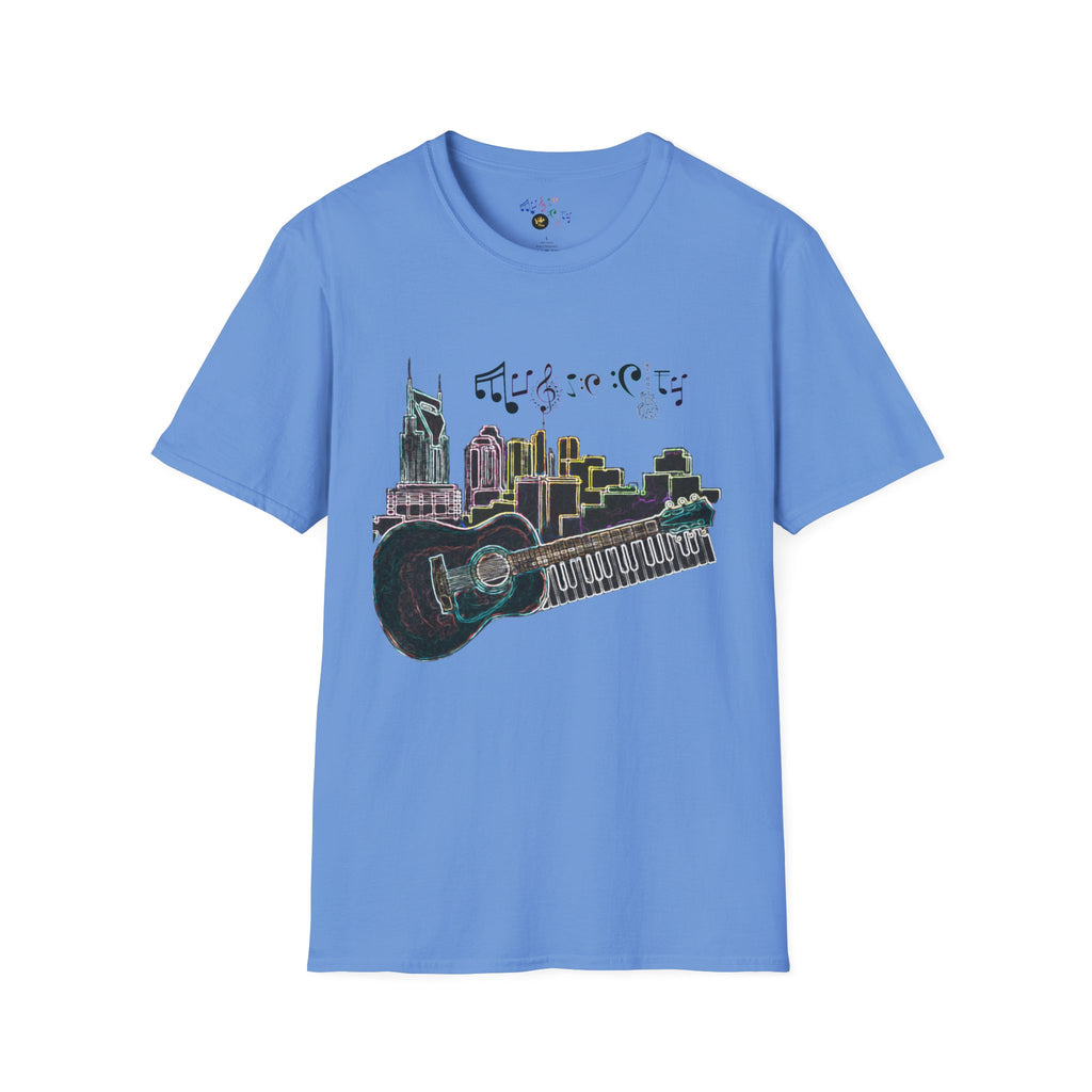 "Music City© Vibe" Unisex Double-Sided Tee