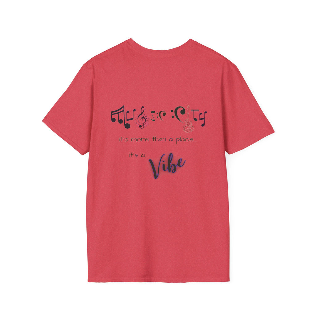 "Music City© Vibe" Unisex Double-Sided Tee