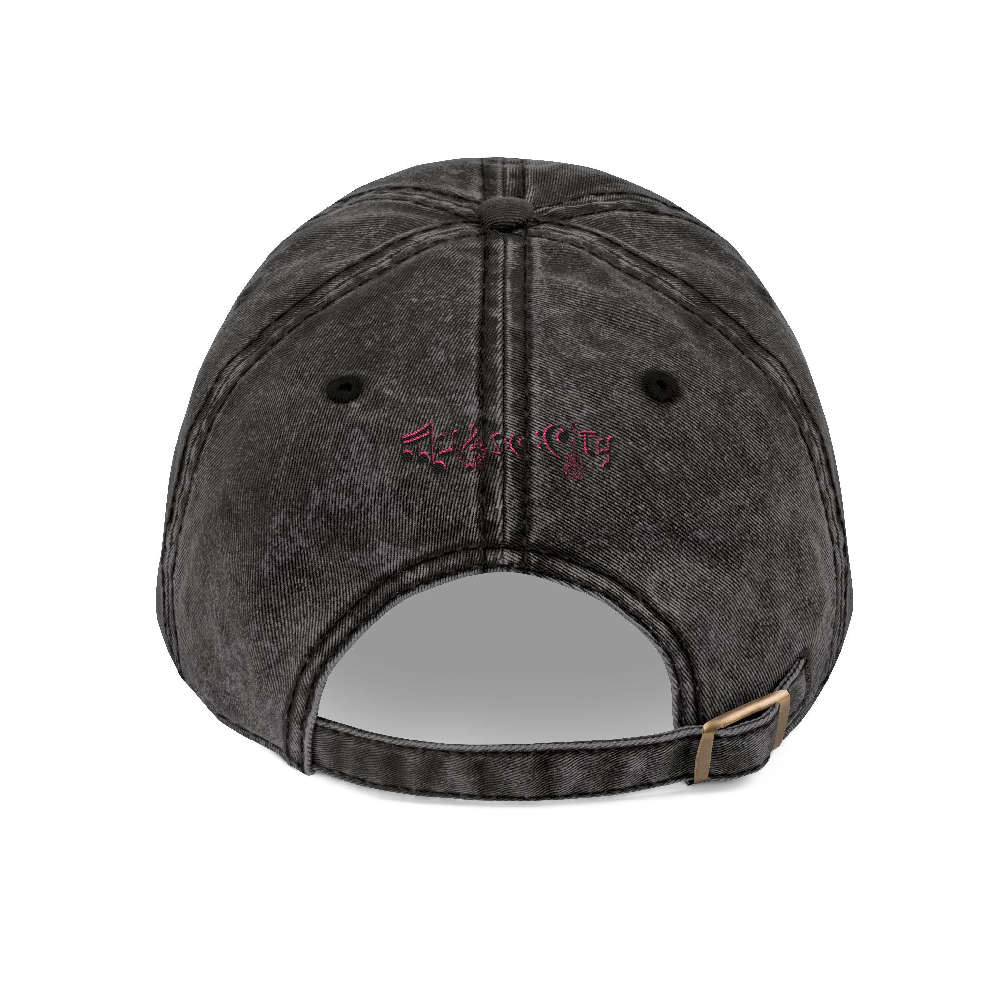 Embroidered "Bride Tribe" Vintage Cap — Washed Grey Baseball Hat