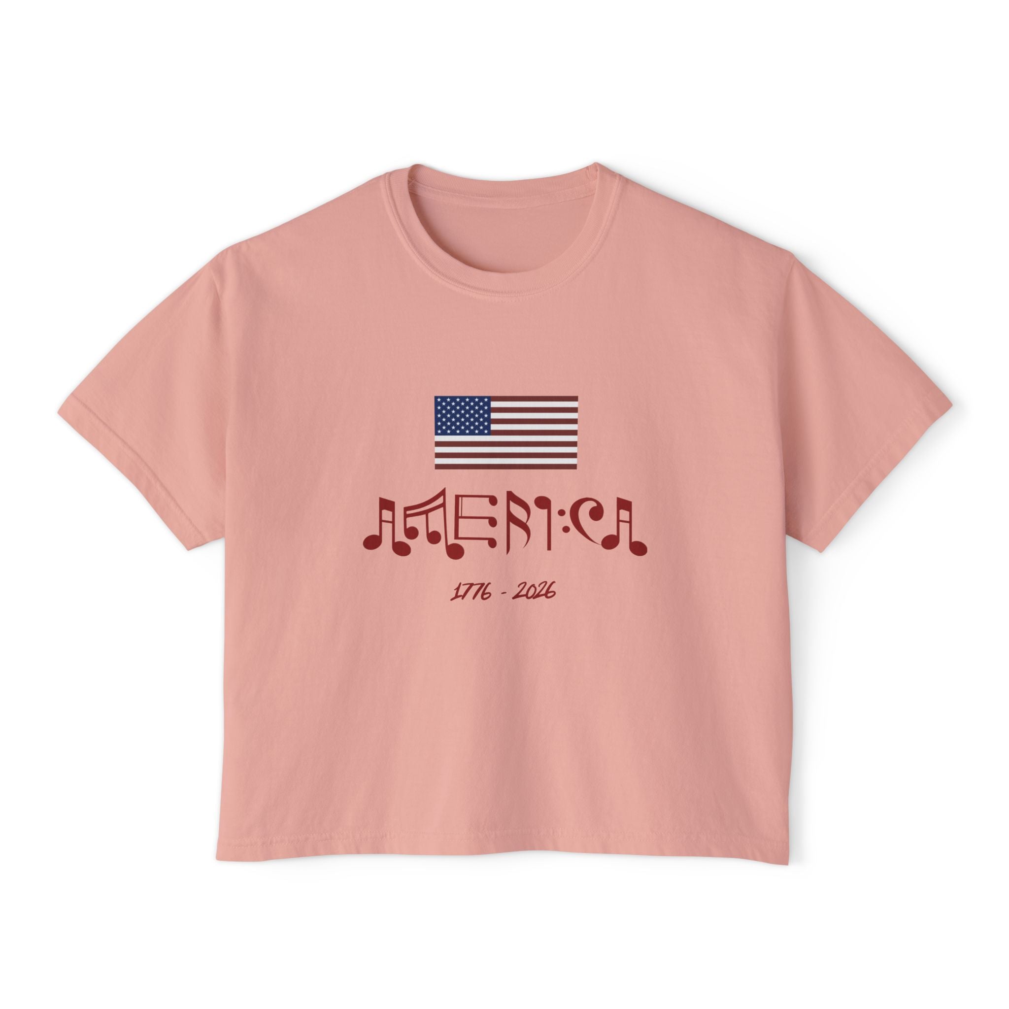 "Classic American Cadence" Boxy Ladies Tee