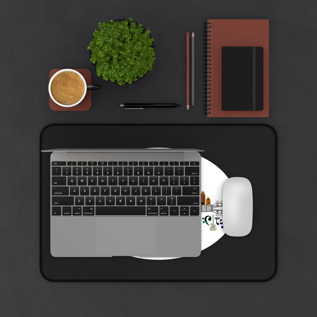 "Music City© " Guitar Skyline Desk Mat