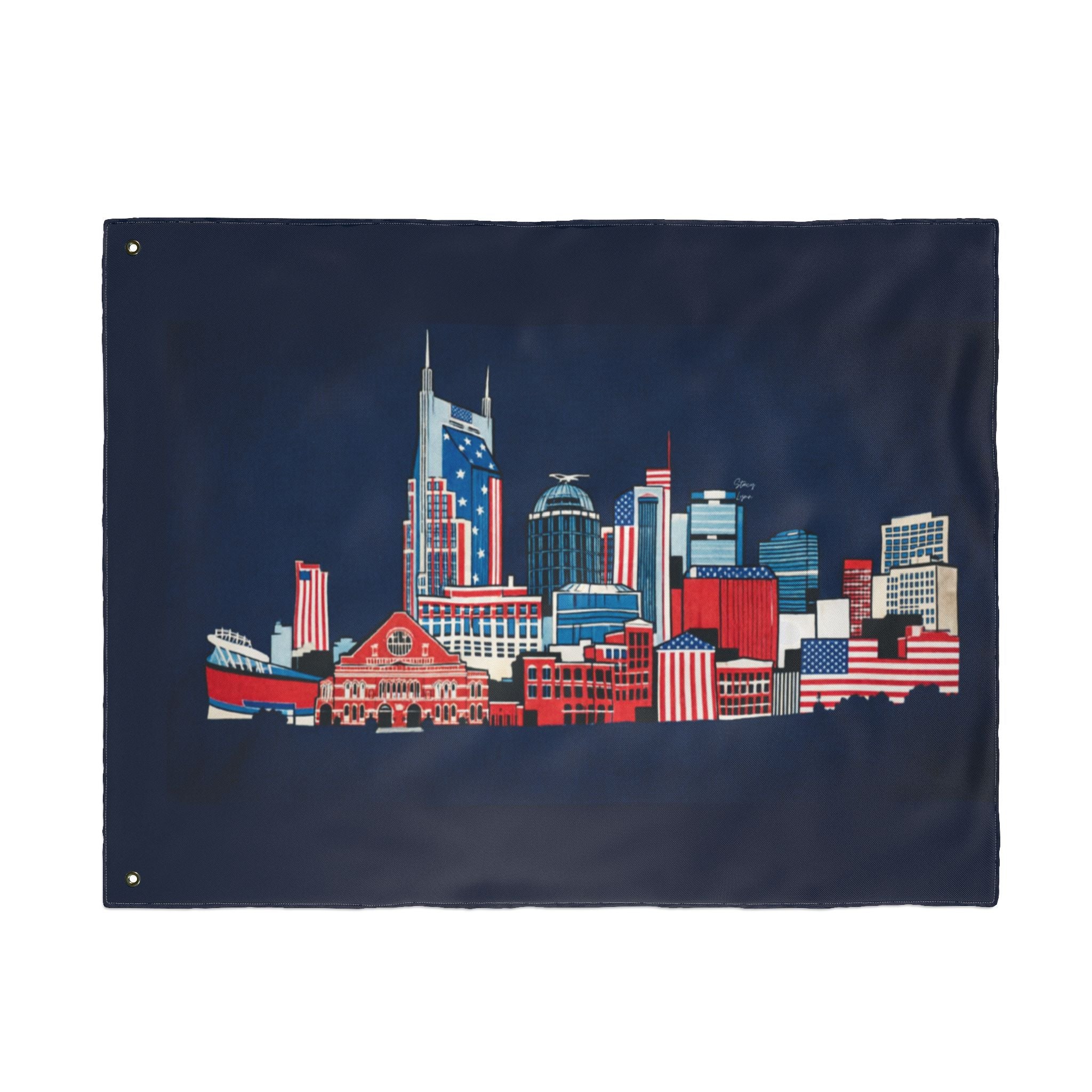 "Music City© Celebrates America 250" Commemorative Double Sided Flag