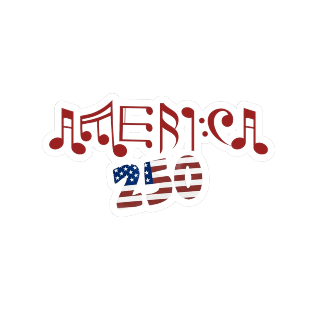 "America 250" Commemorative Kiss-Cut Sticker