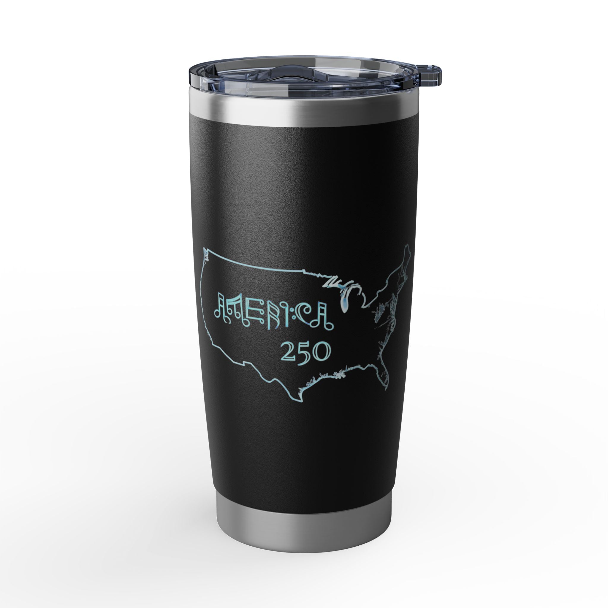 "America 250" Neon Map Commemorative Tumbler