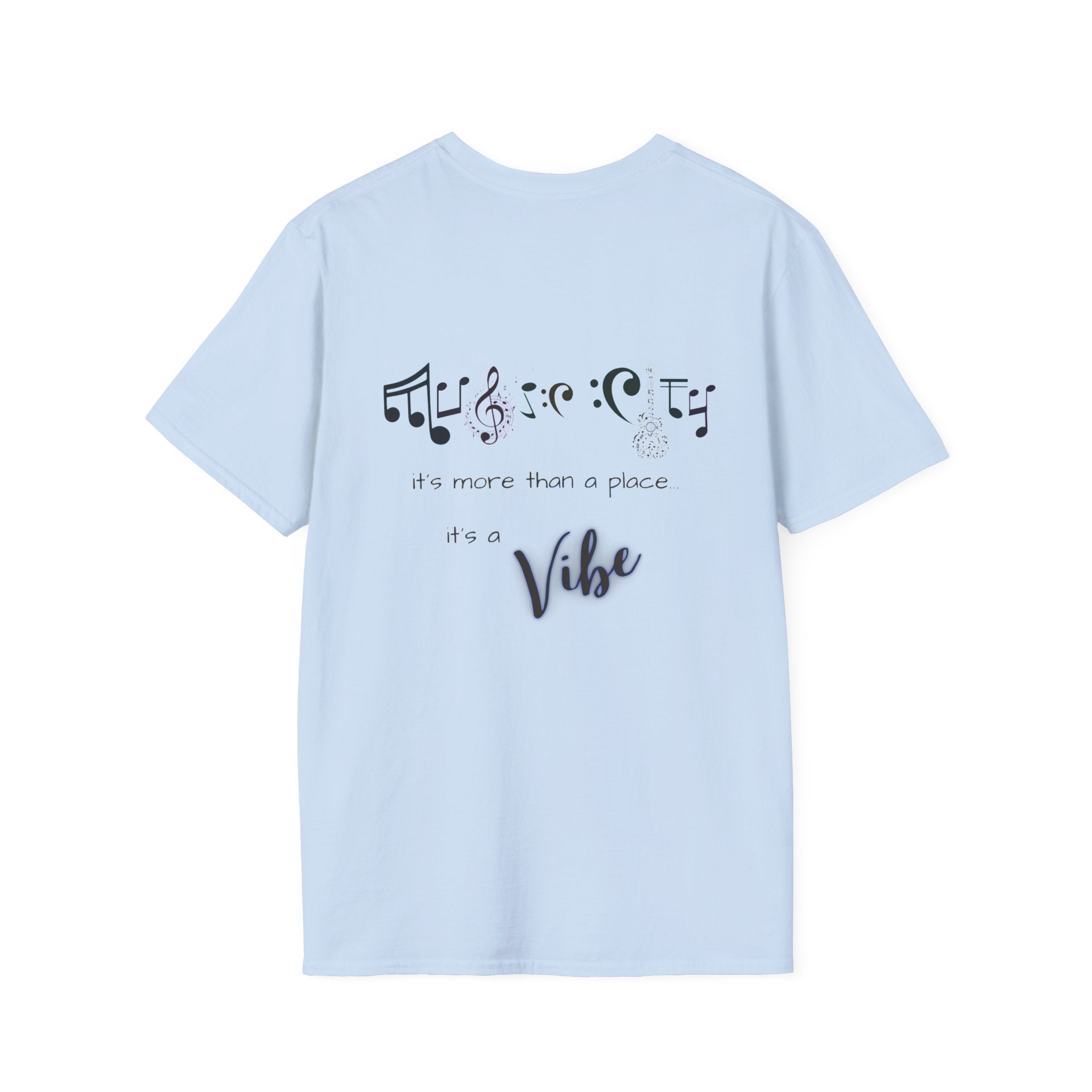 "Music City© Vibe" Unisex Double-Sided Tee
