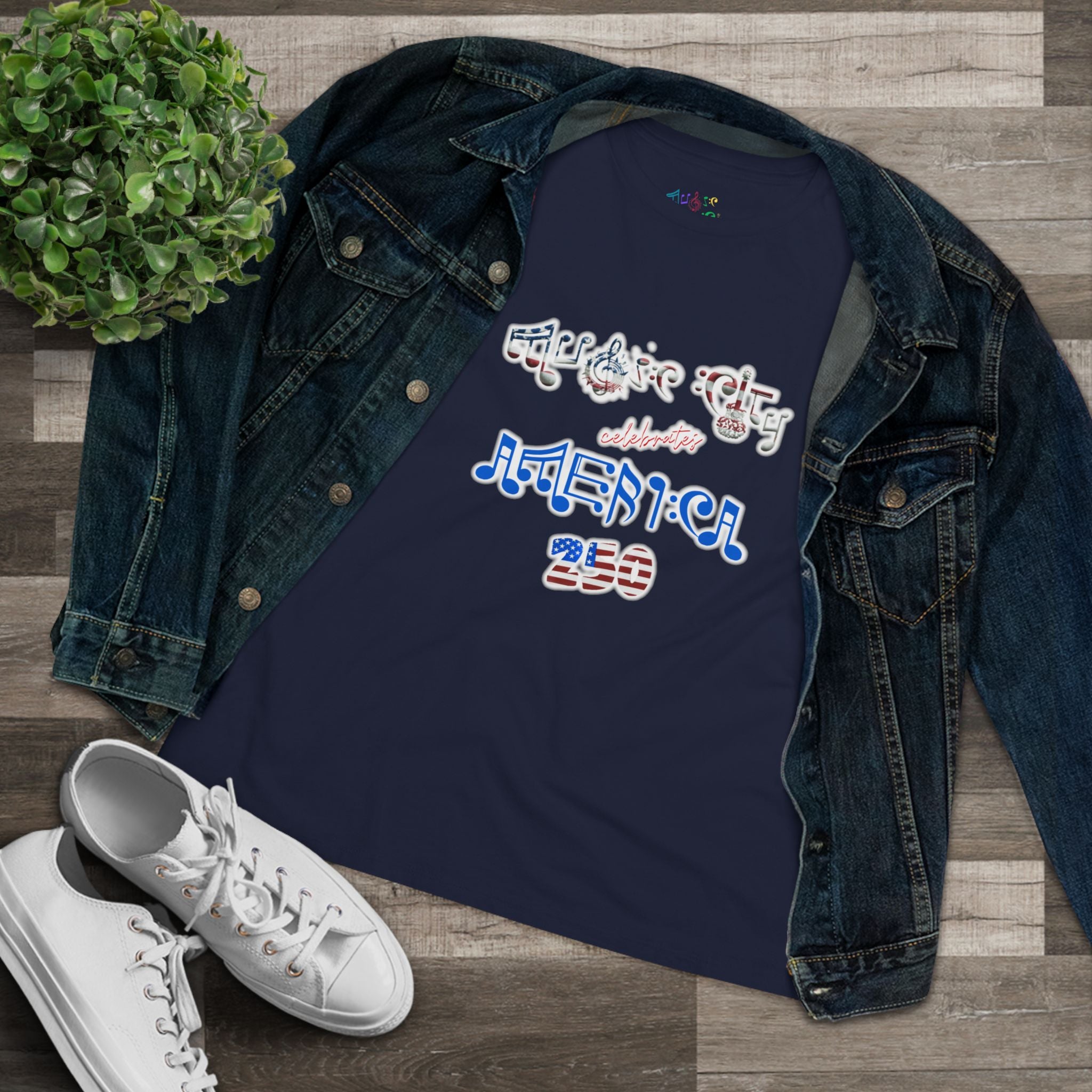 "Music City© Celebrates America 250" Commemorative Ladies Tee