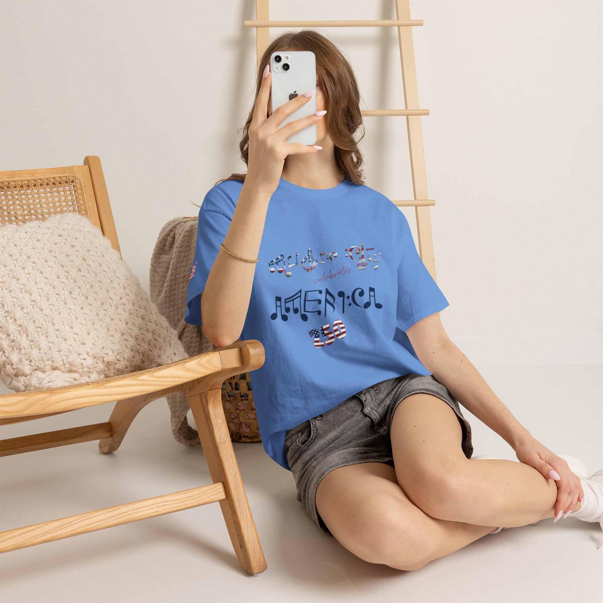 "Music City© Celebrates America 250" Commemorative Ladies Tee