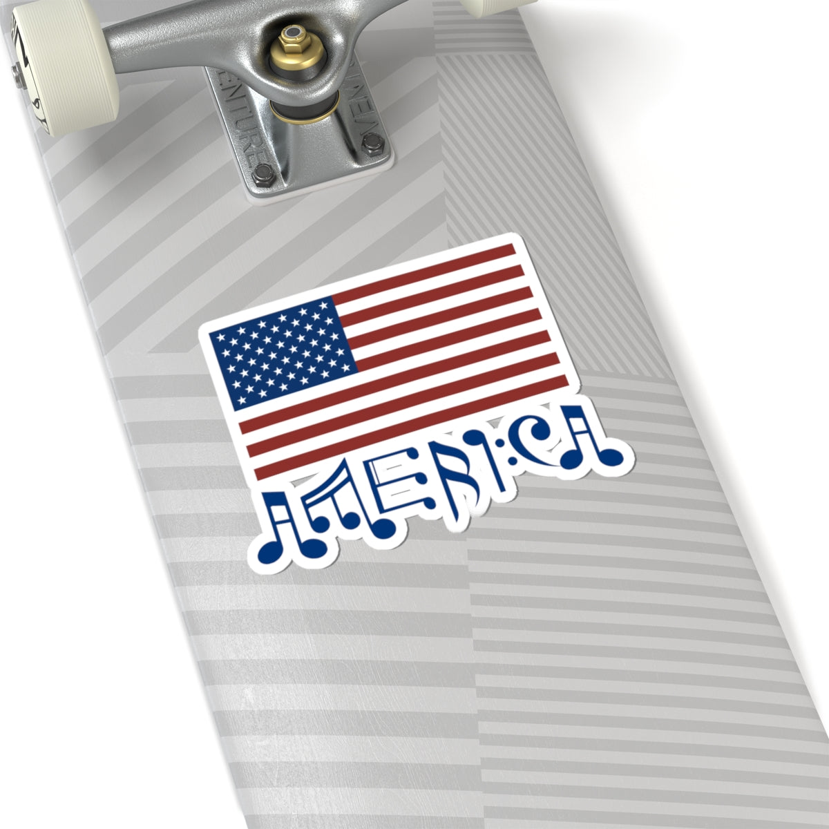 "Classic American Cadence" Kiss-Cut Sticker